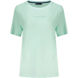 Green Cotton Women's T-Shirt