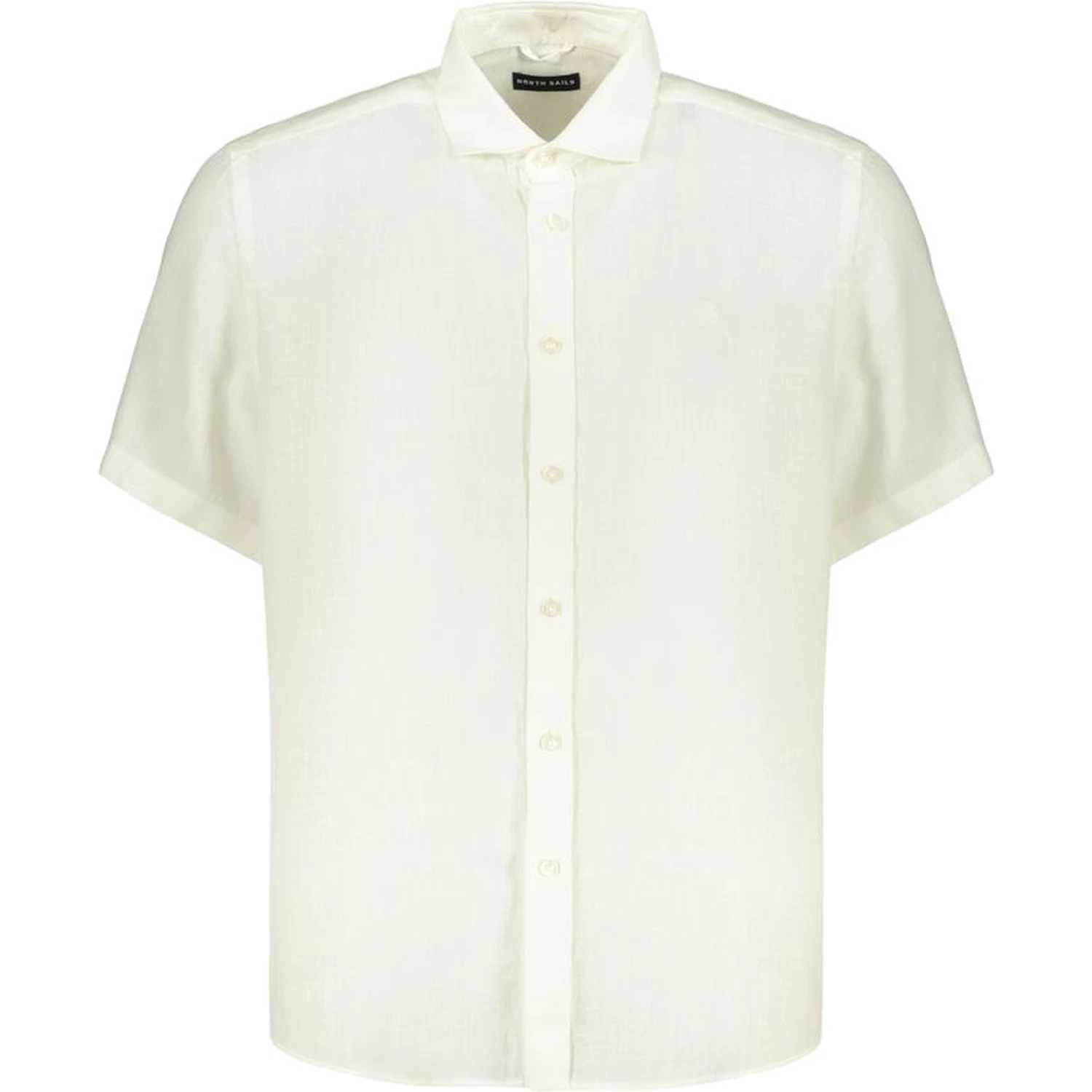 White Linen Men's Shirt