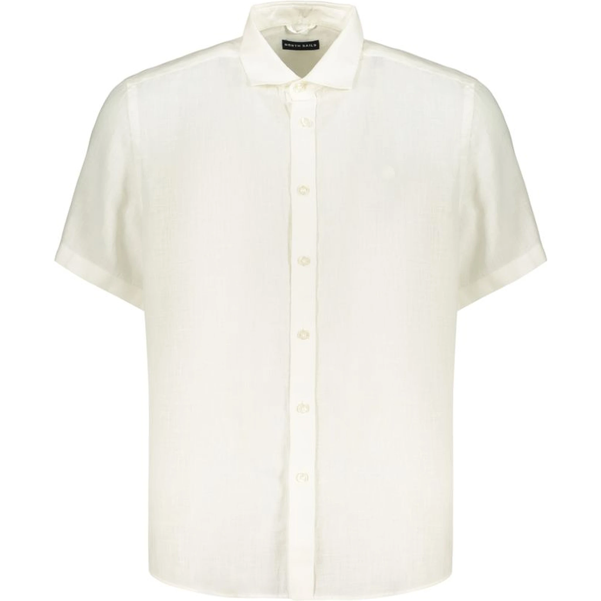 White Linen Men's Shirt