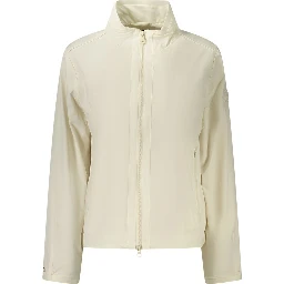 White Nylon Women's Jacket