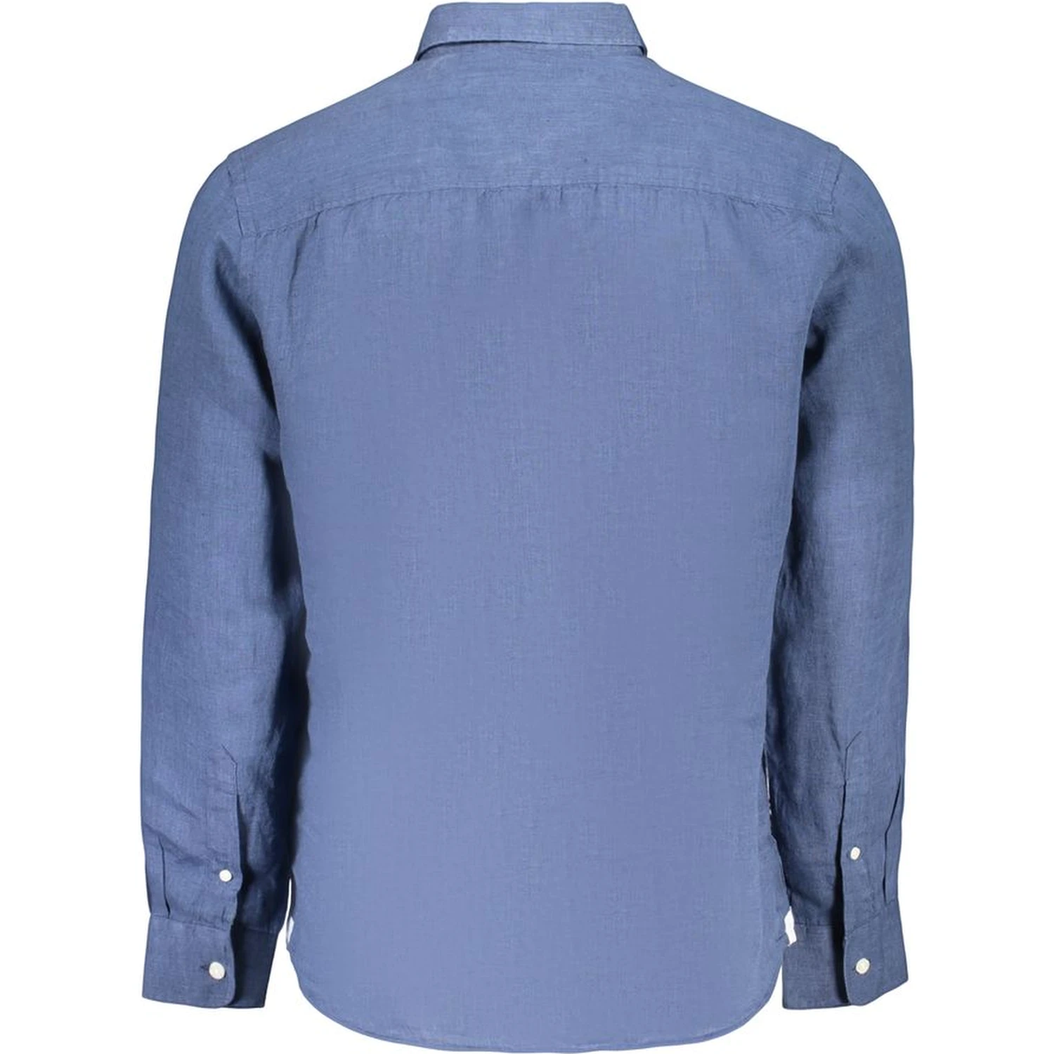 Blue Linen Men's Shirt