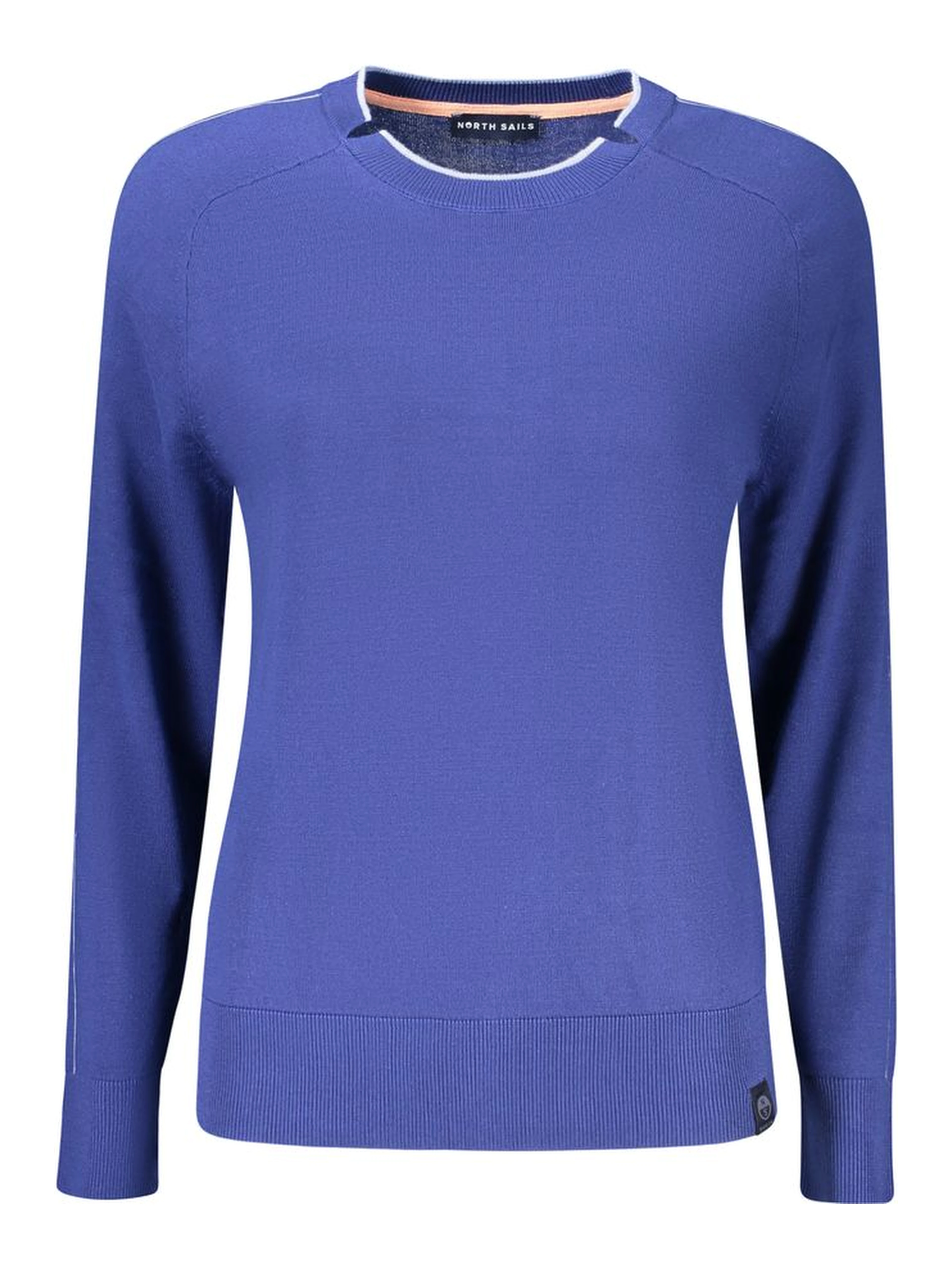 Blue Viscose Women's Sweater