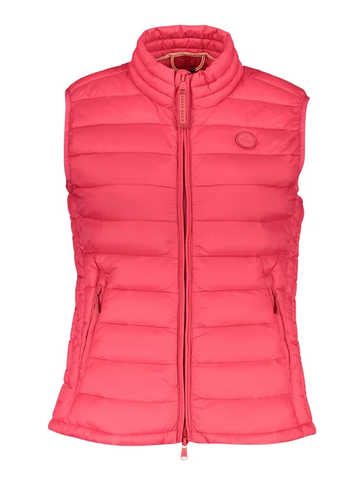 Rosso Polyester Women's Vest