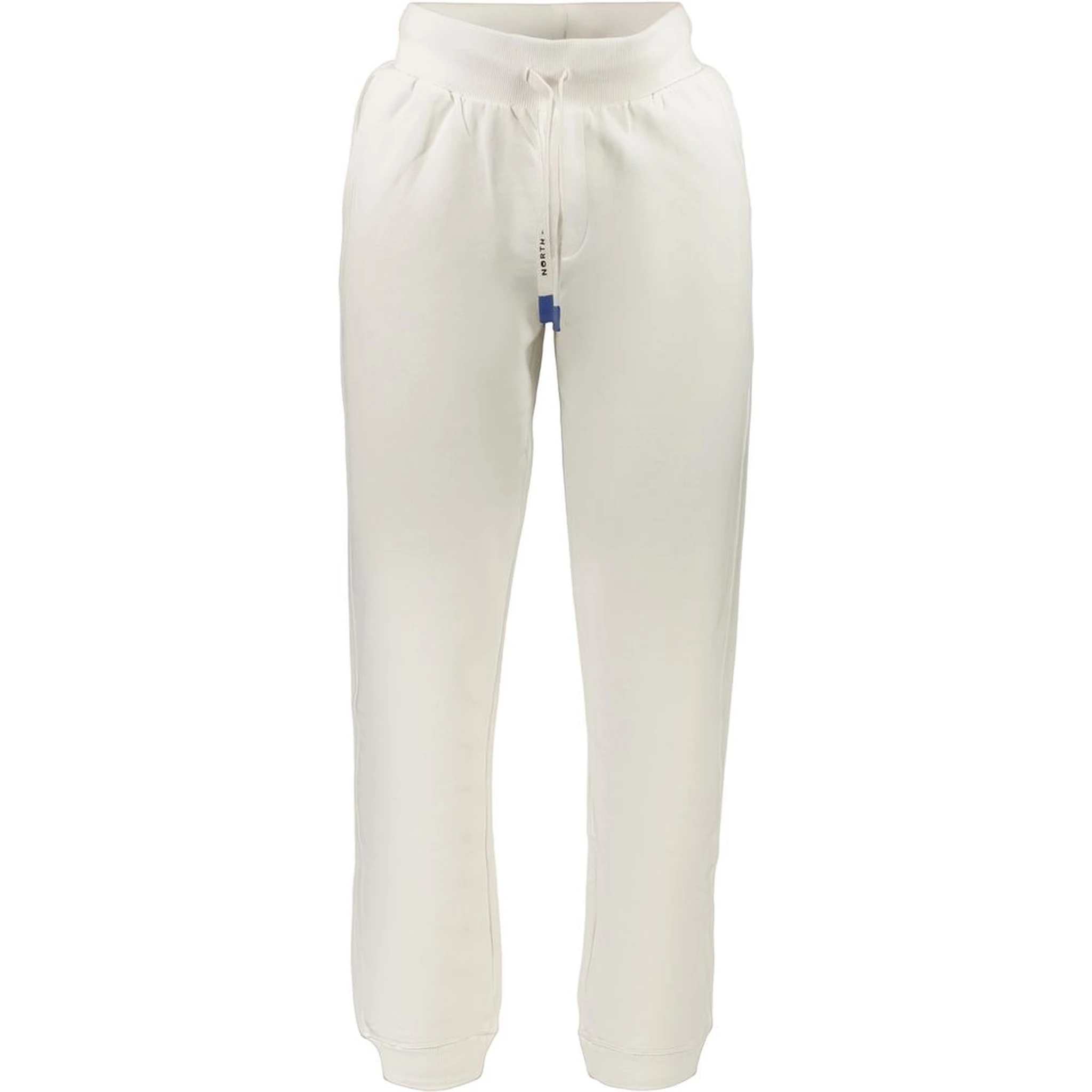 White Cotton Men's Trouser