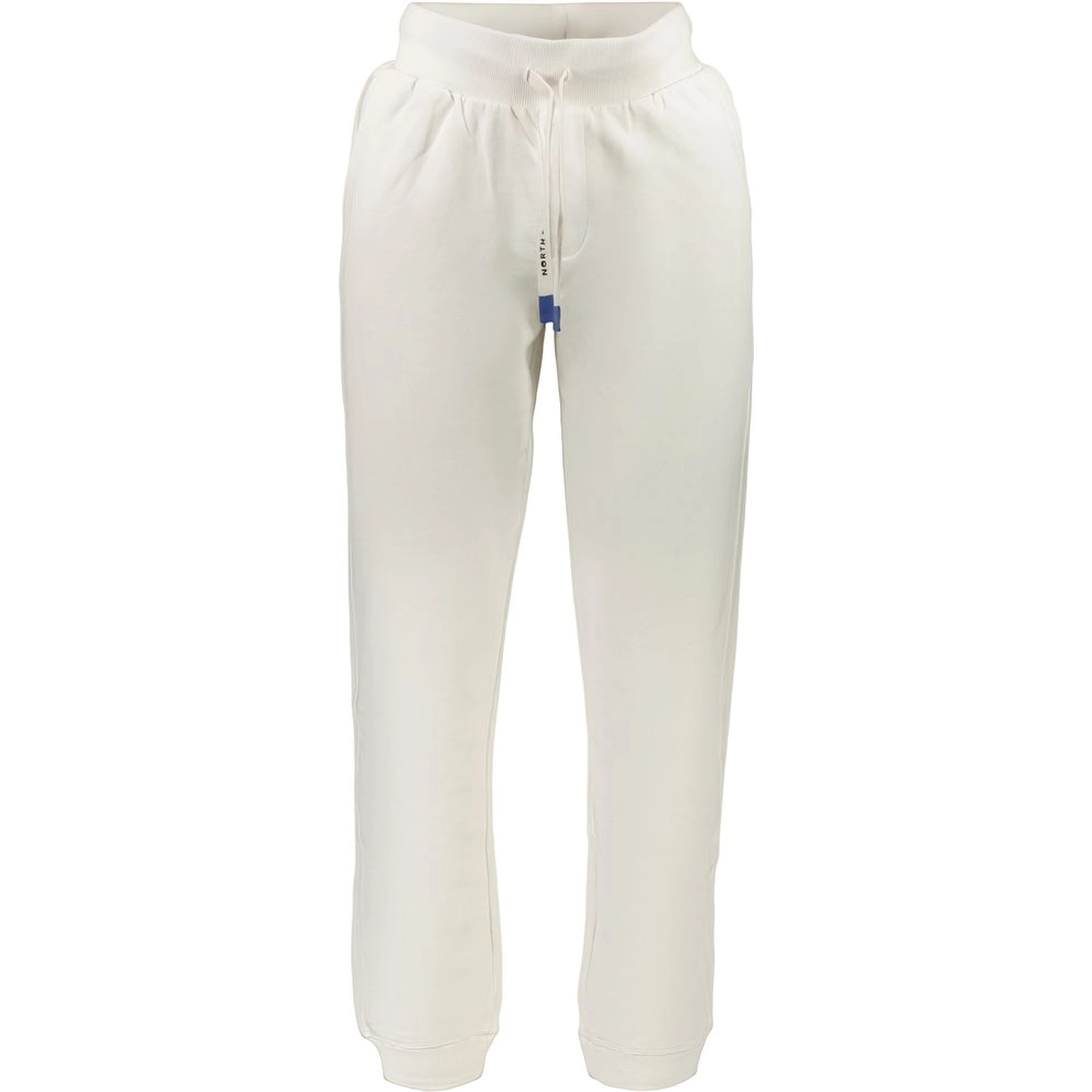White Cotton Men's Trouser