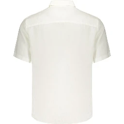 White Linen Men's Shirt