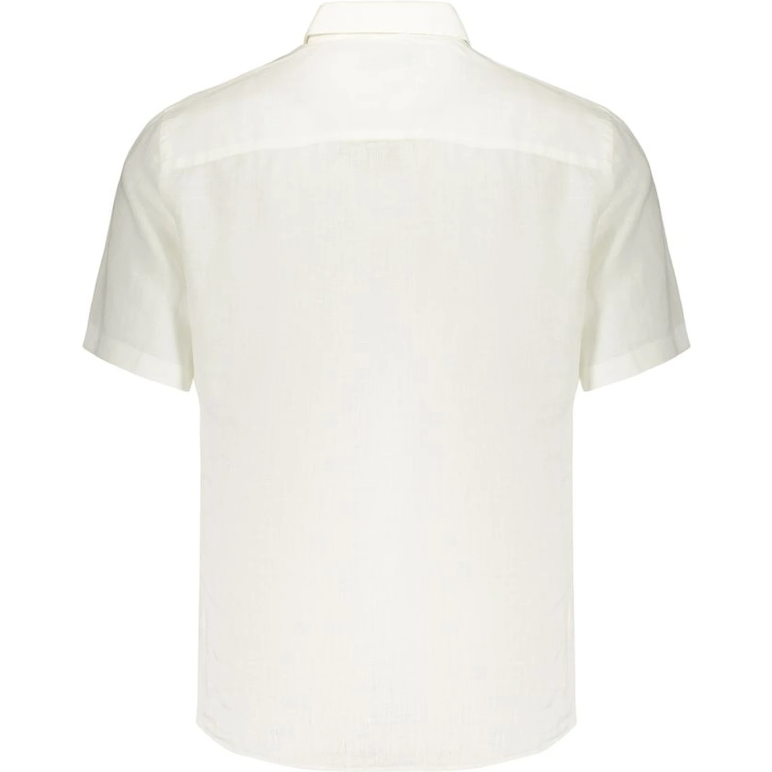 White Linen Men's Shirt