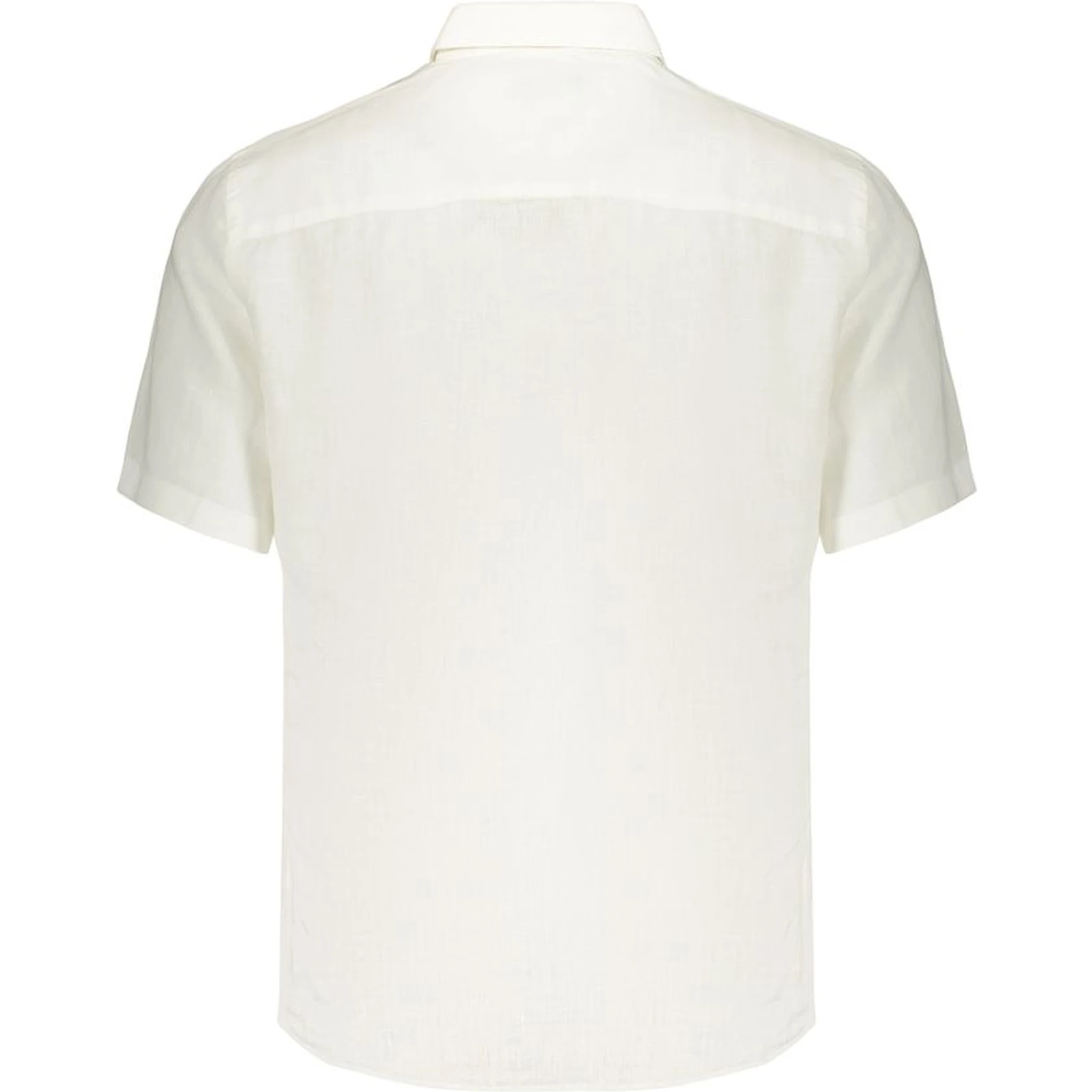 White Linen Men's Shirt