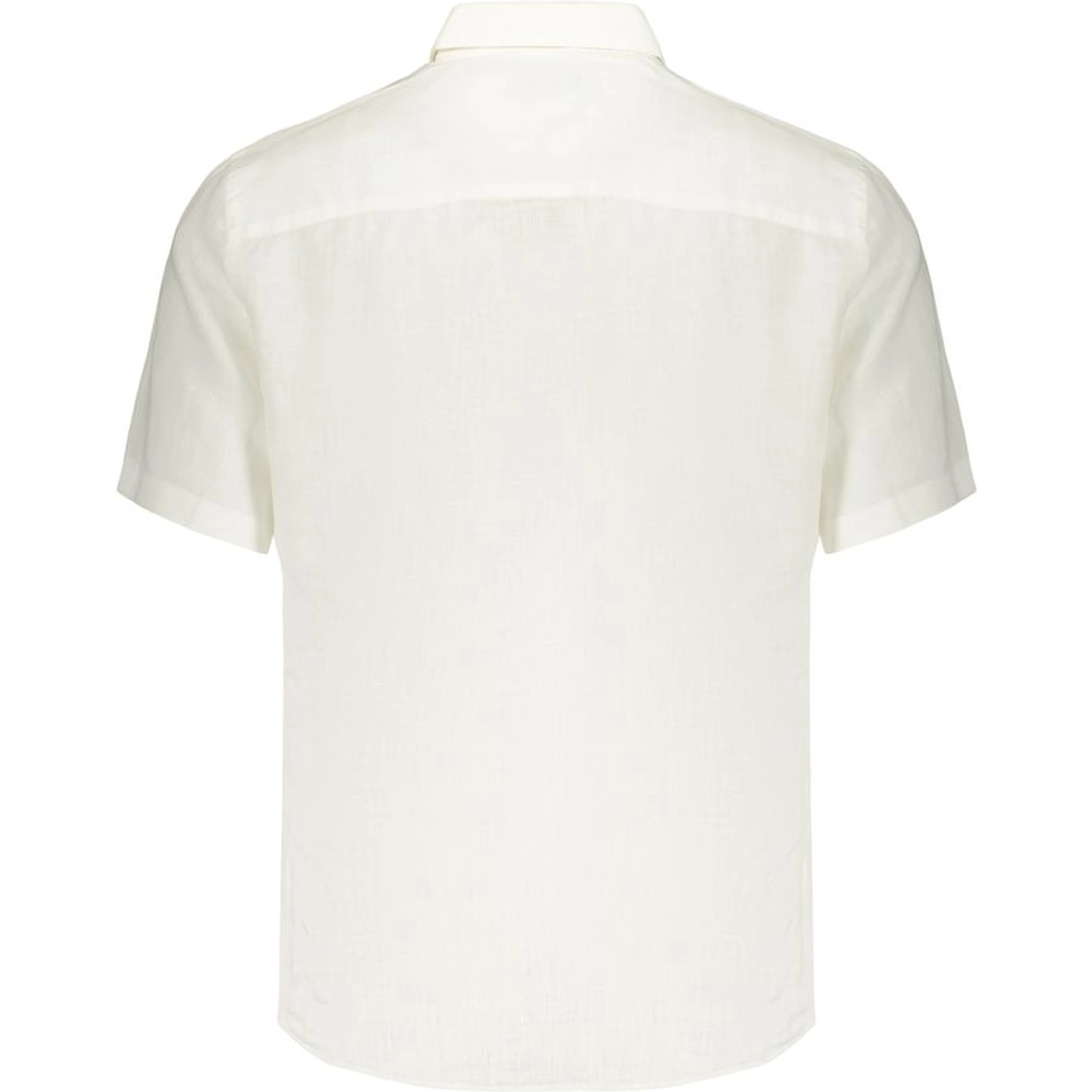 White Linen Men's Shirt