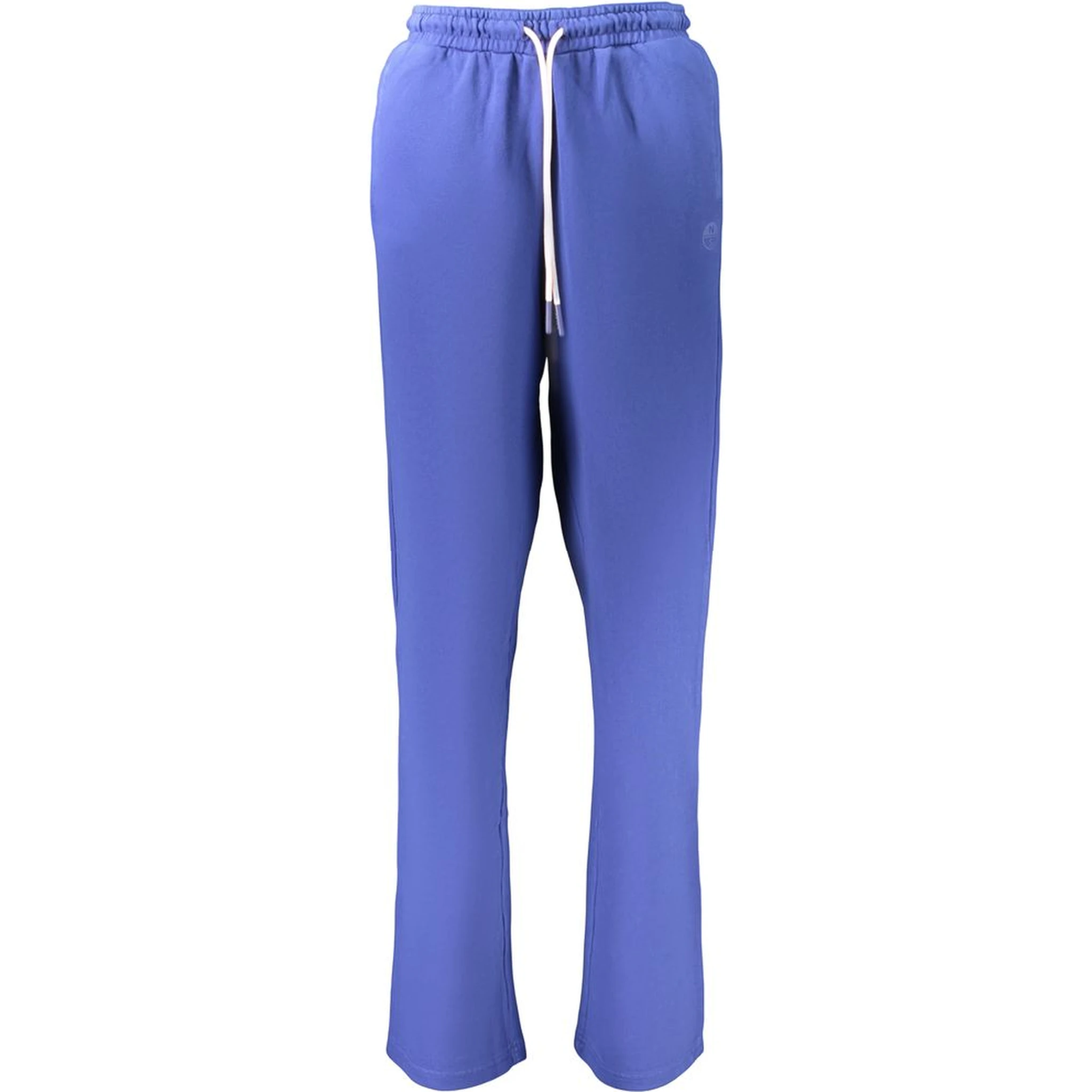 Blue Cotton Women's Pant