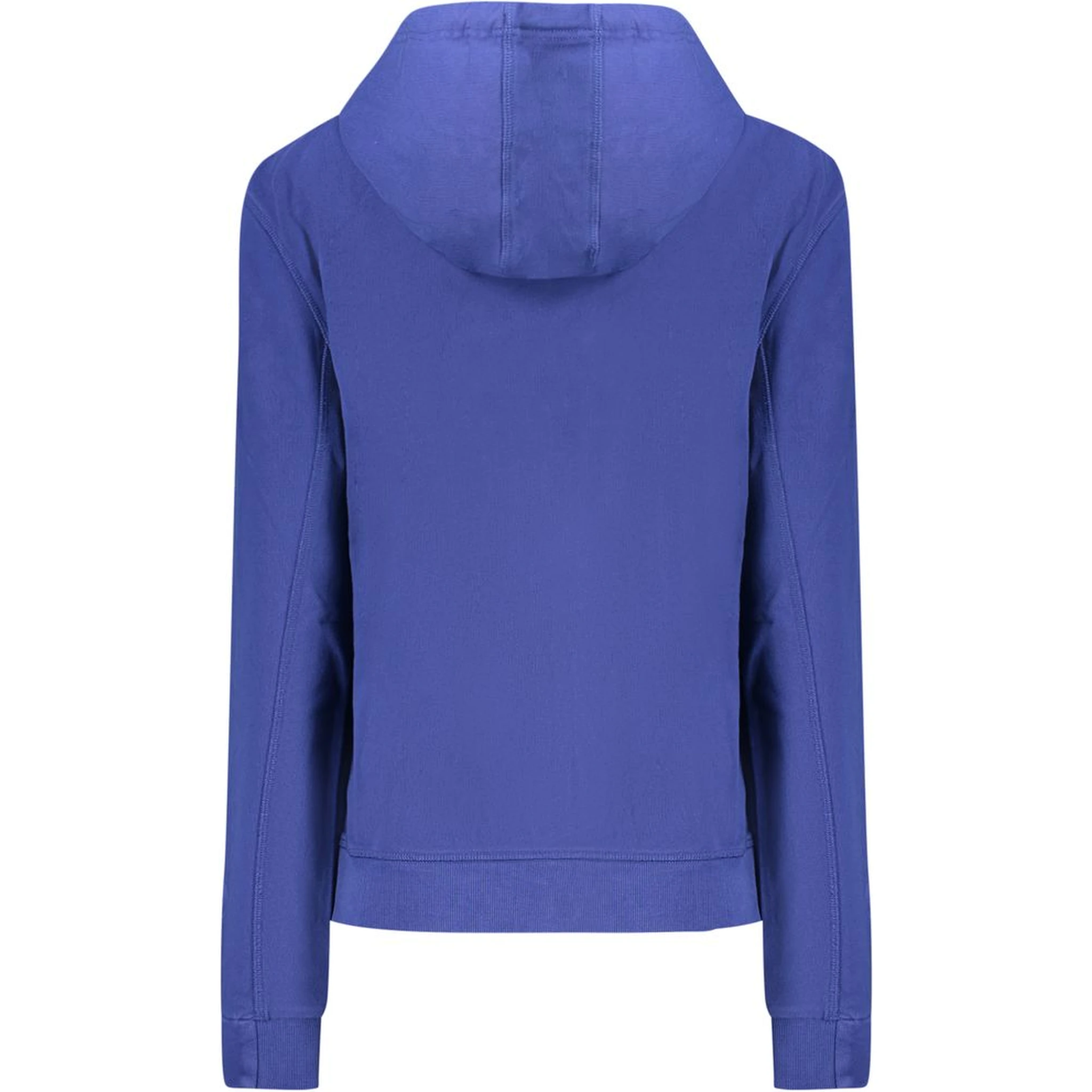 Blue Cotton Women's Hoodie
