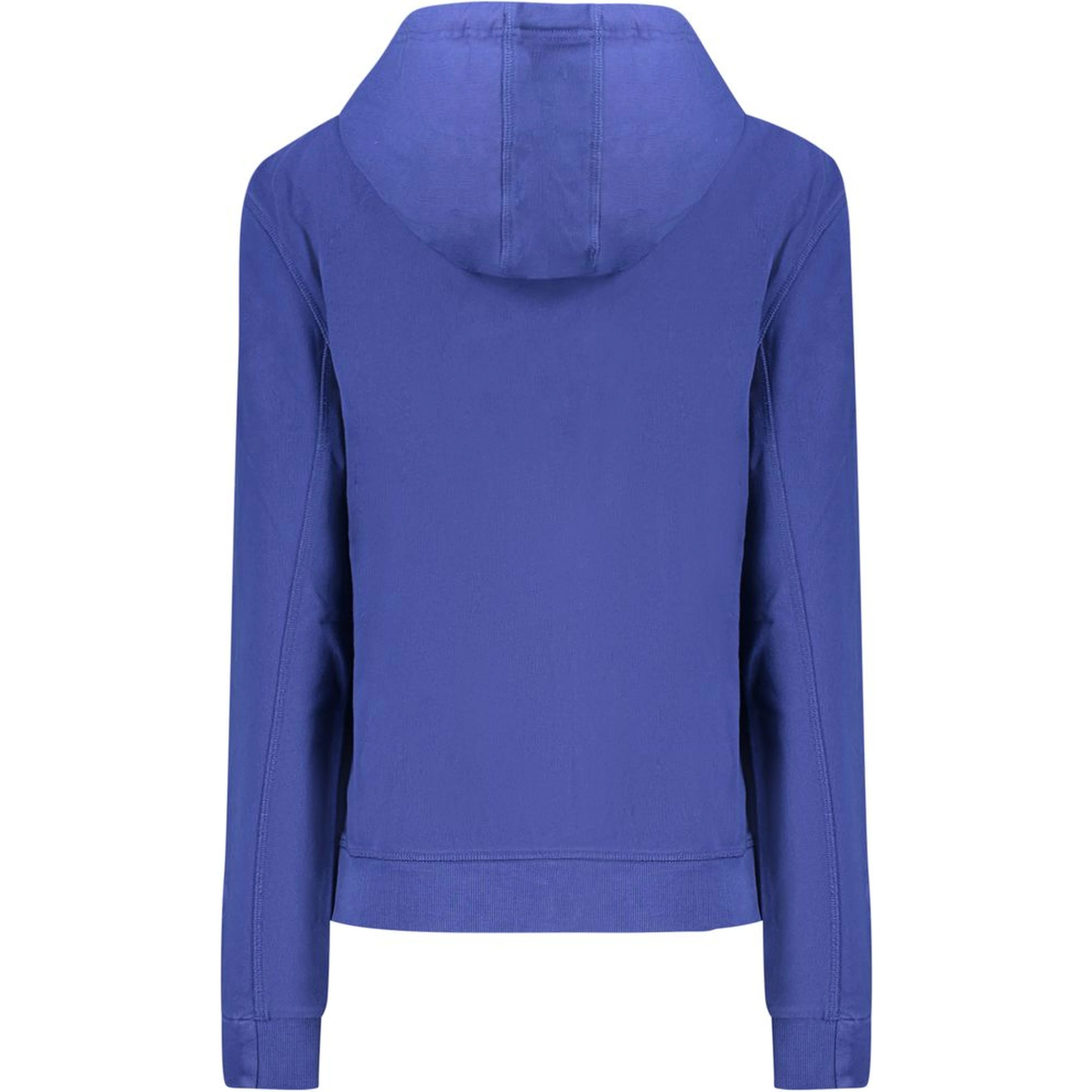 Blue Cotton Women's Hoodie