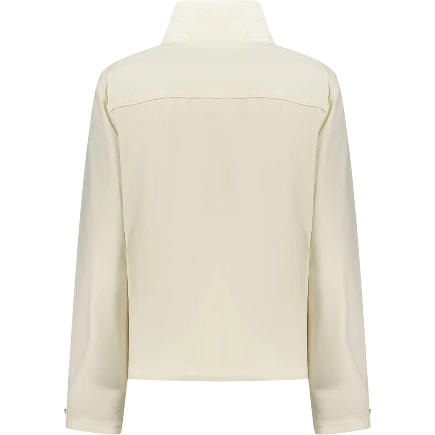 White Nylon Women's Jacket