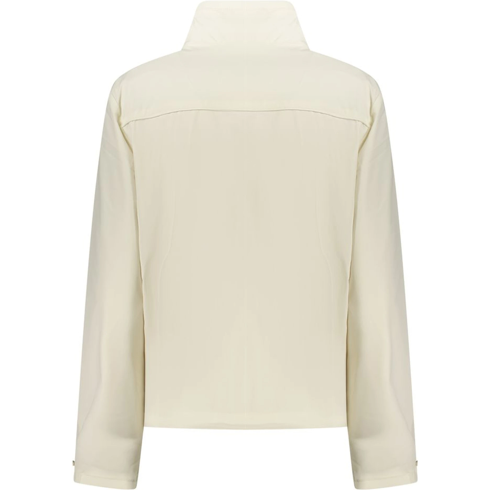 White Nylon Women's Jacket