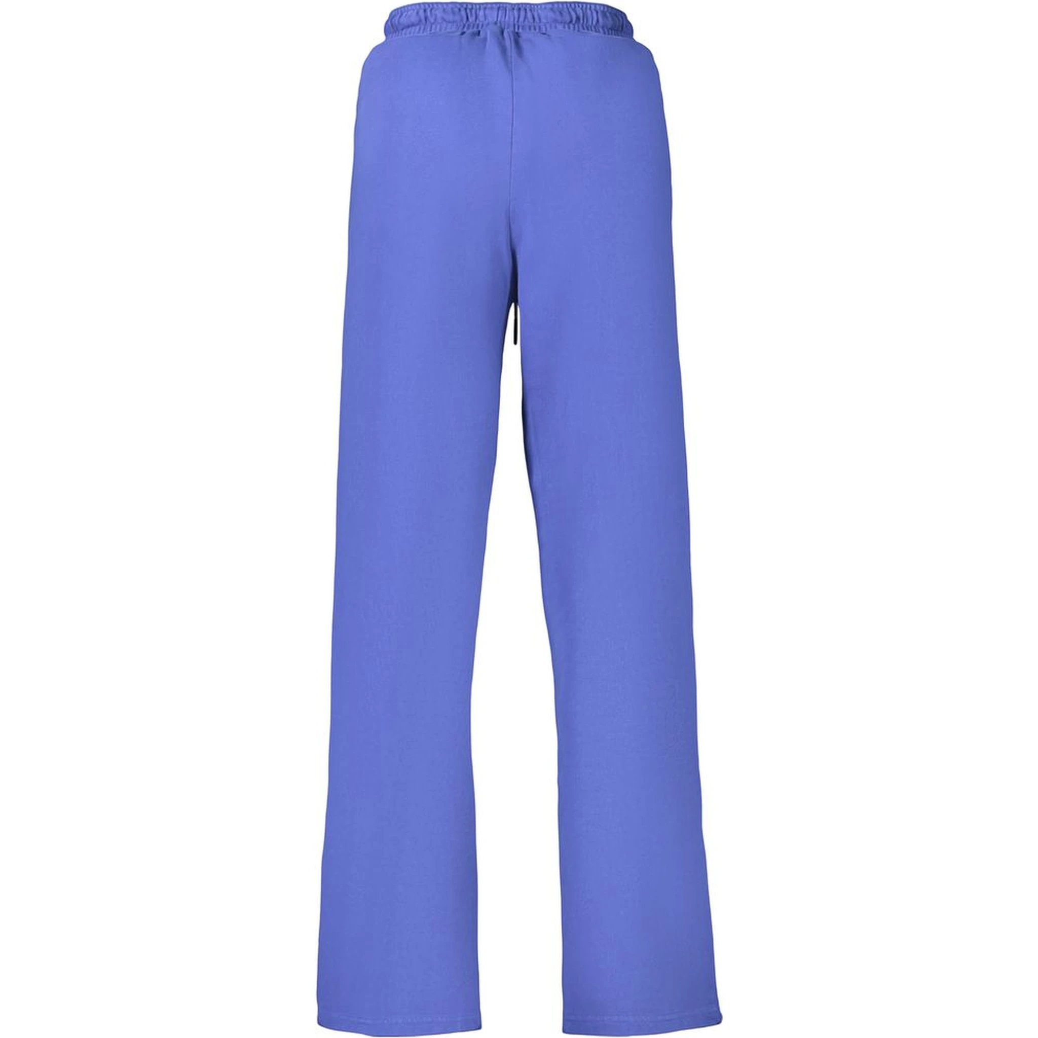 Blue Cotton Women's Pant