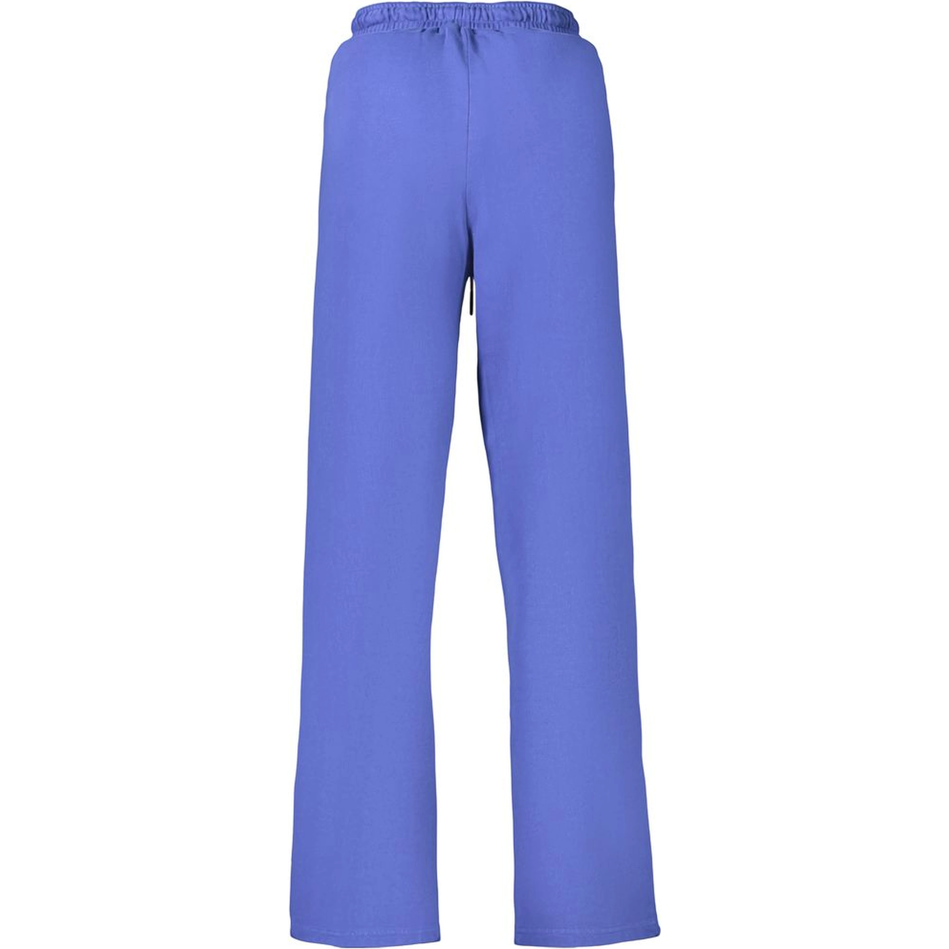 Blue Cotton Women's Pant