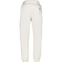 White Cotton Men's Trouser