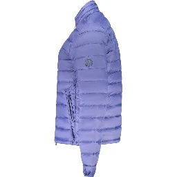 Blue Polyester Women's Jacket