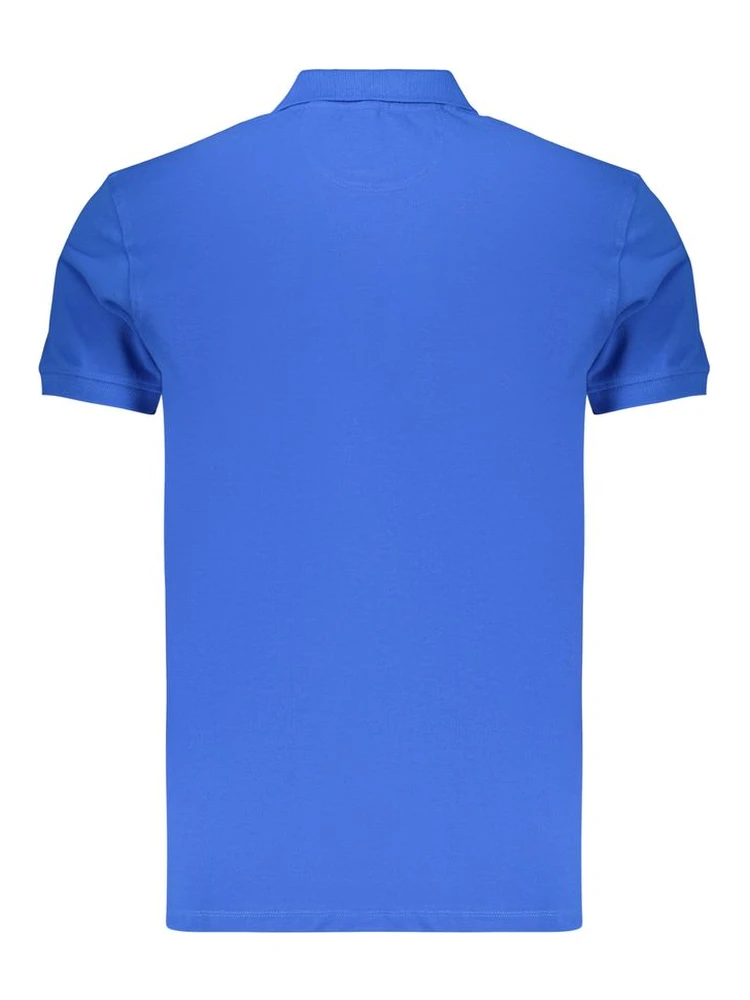 Blue Cotton Men Polo alternative