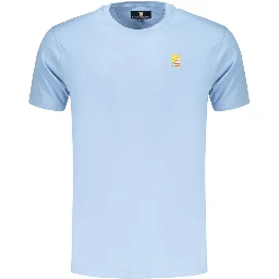 Azzurro Cotton Men's T-Shirt