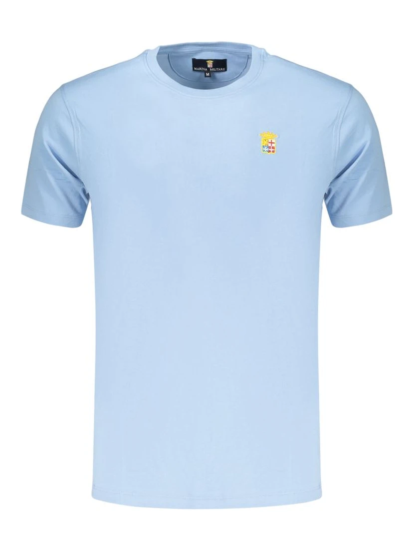 Azzurro Cotton Men's T-Shirt