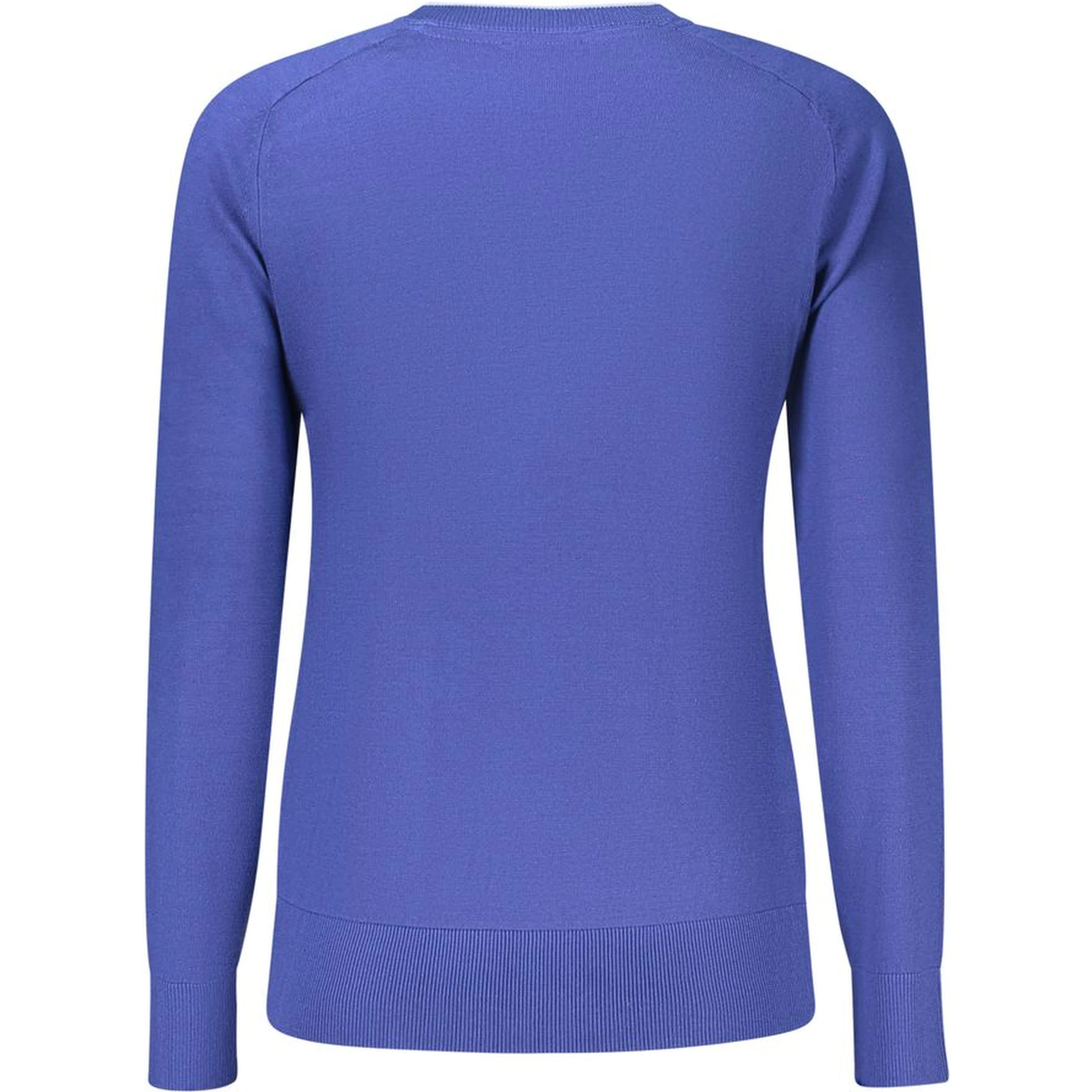 Blue Viscose Women's Sweater