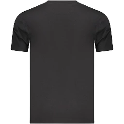 Black Cotton Men's T-Shirt