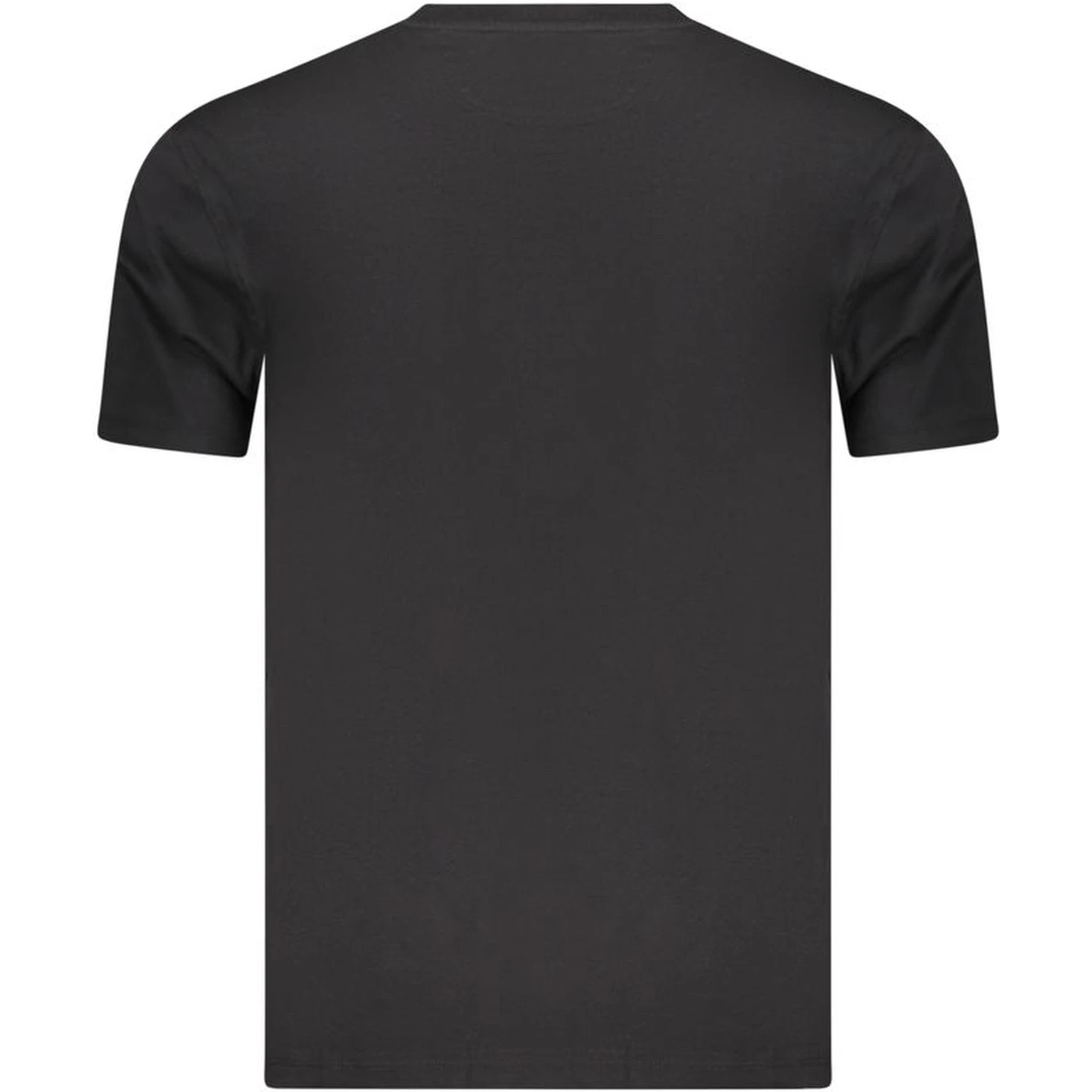 Black Cotton Men's T-Shirt