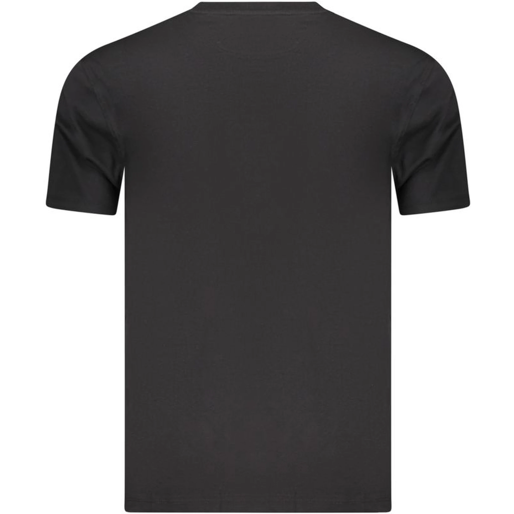 Black Cotton Men's T-Shirt