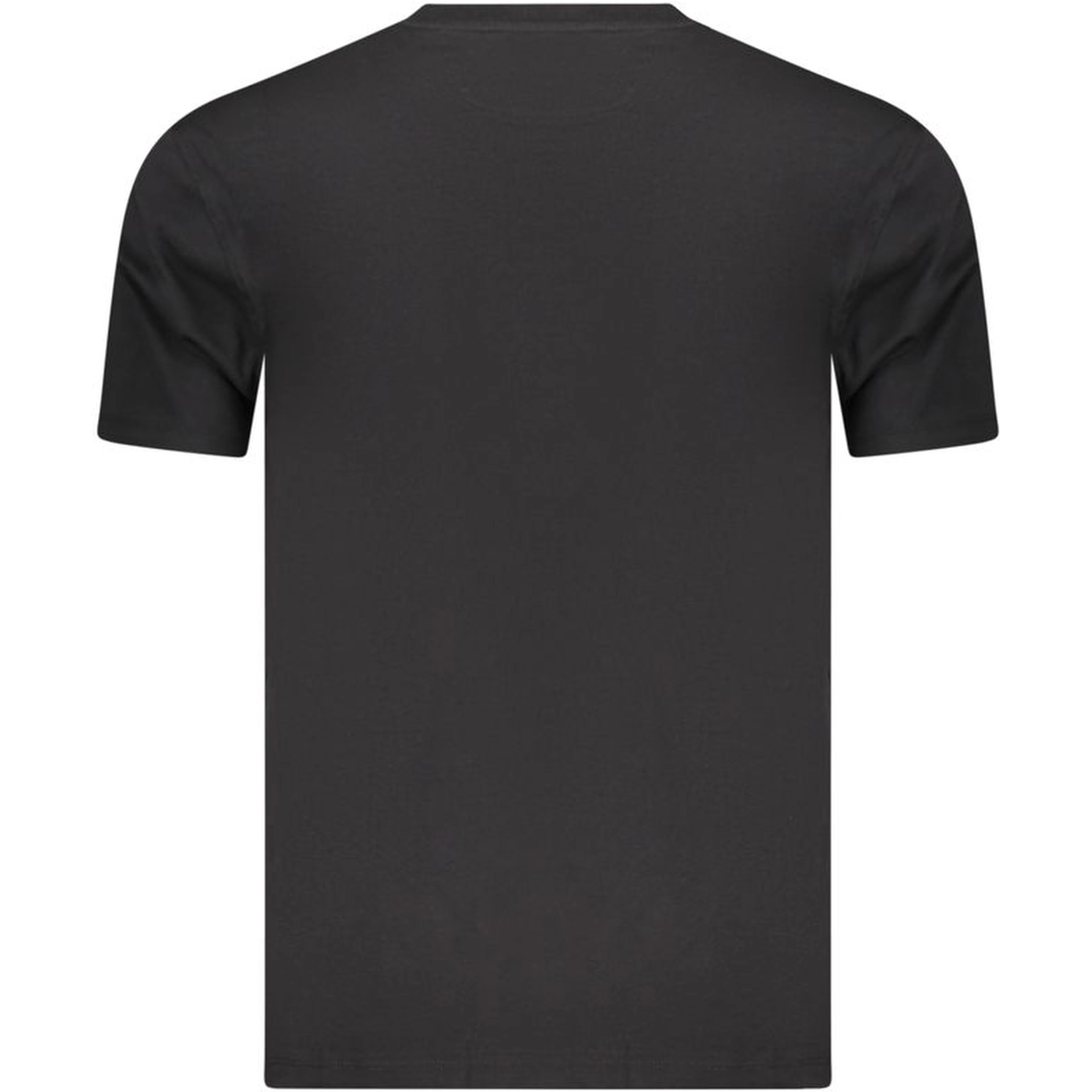 Black Cotton Men's T-Shirt