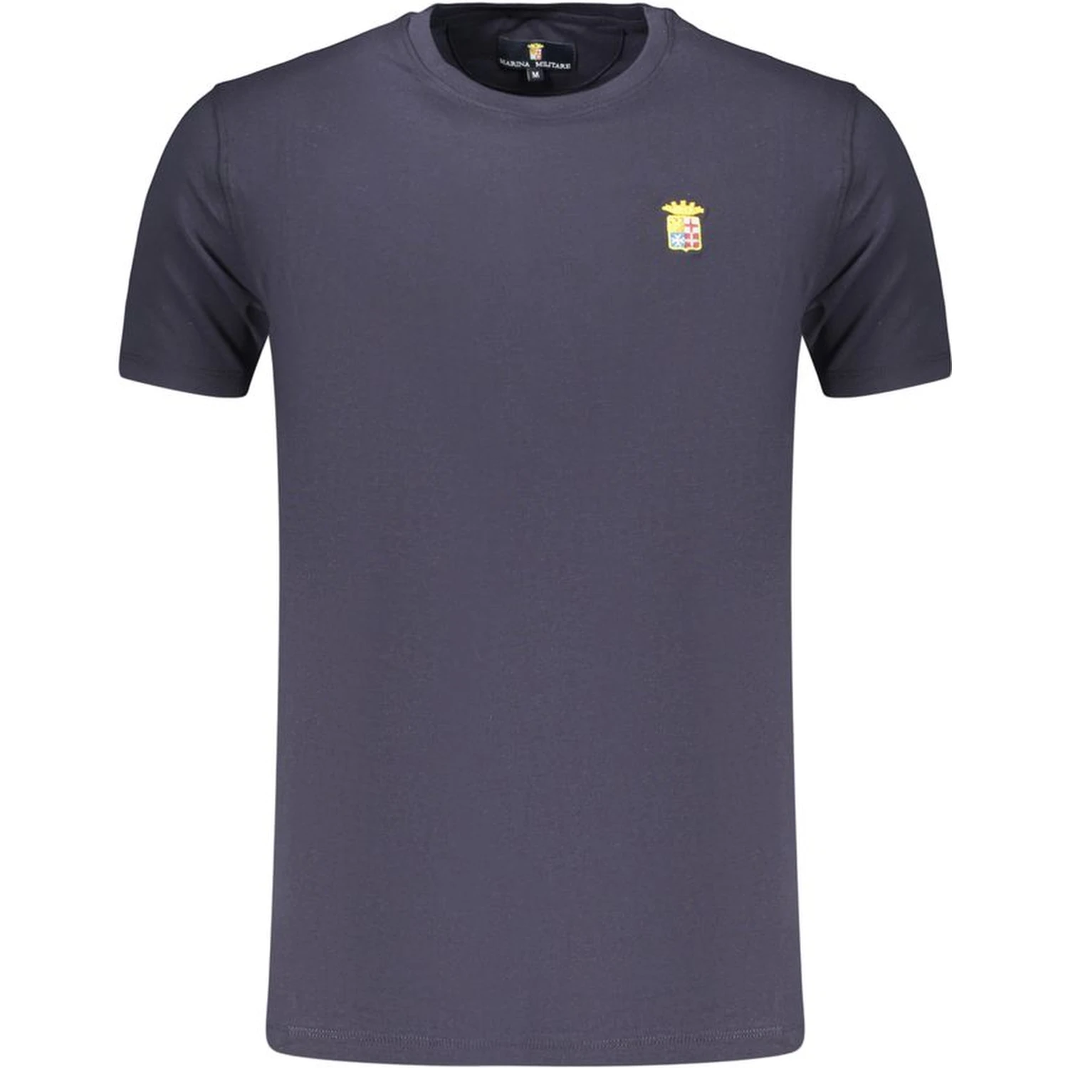 Blue Cotton Men's T-Shirt