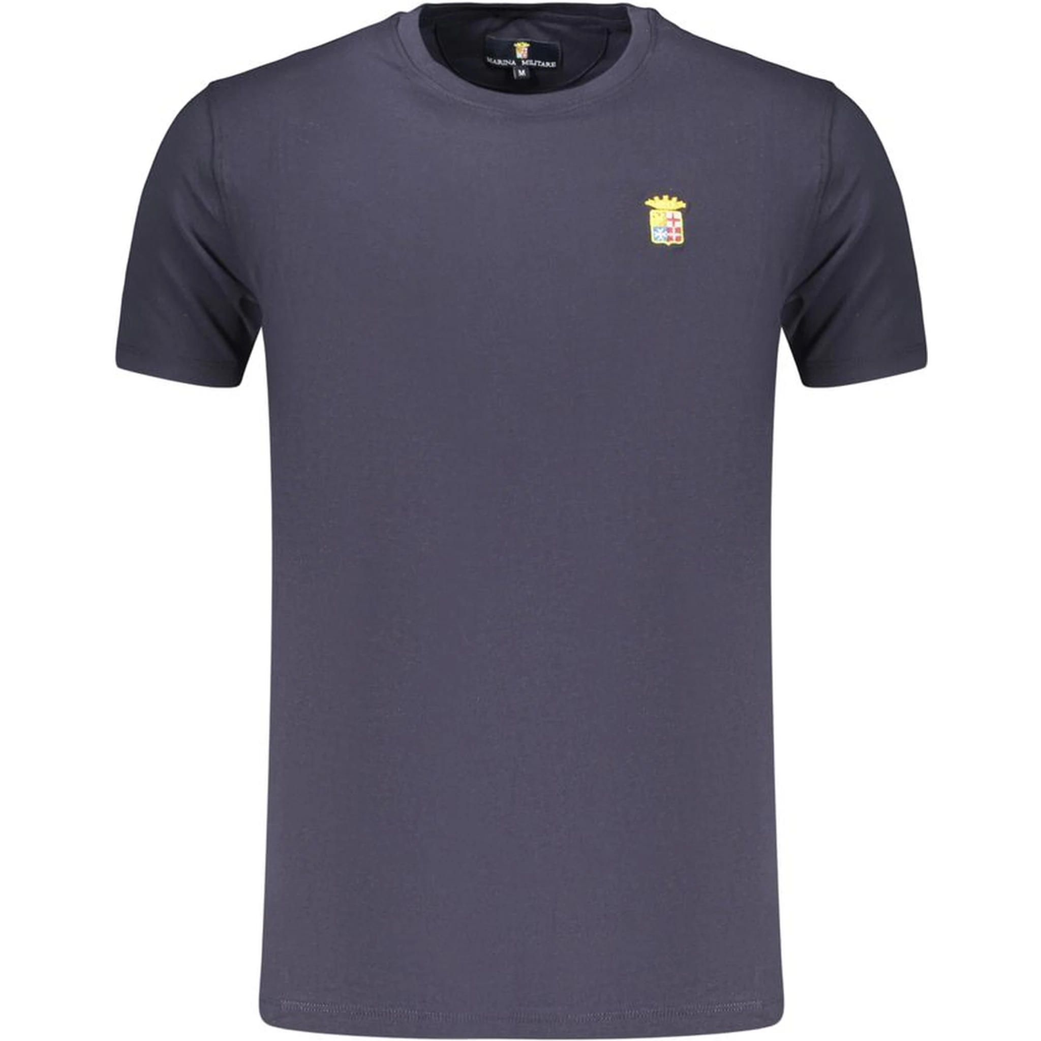 Blue Cotton Men's T-Shirt