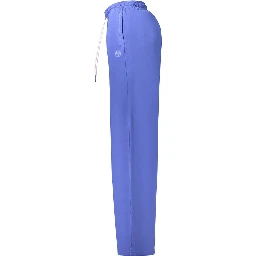 Blue Cotton Women's Pant