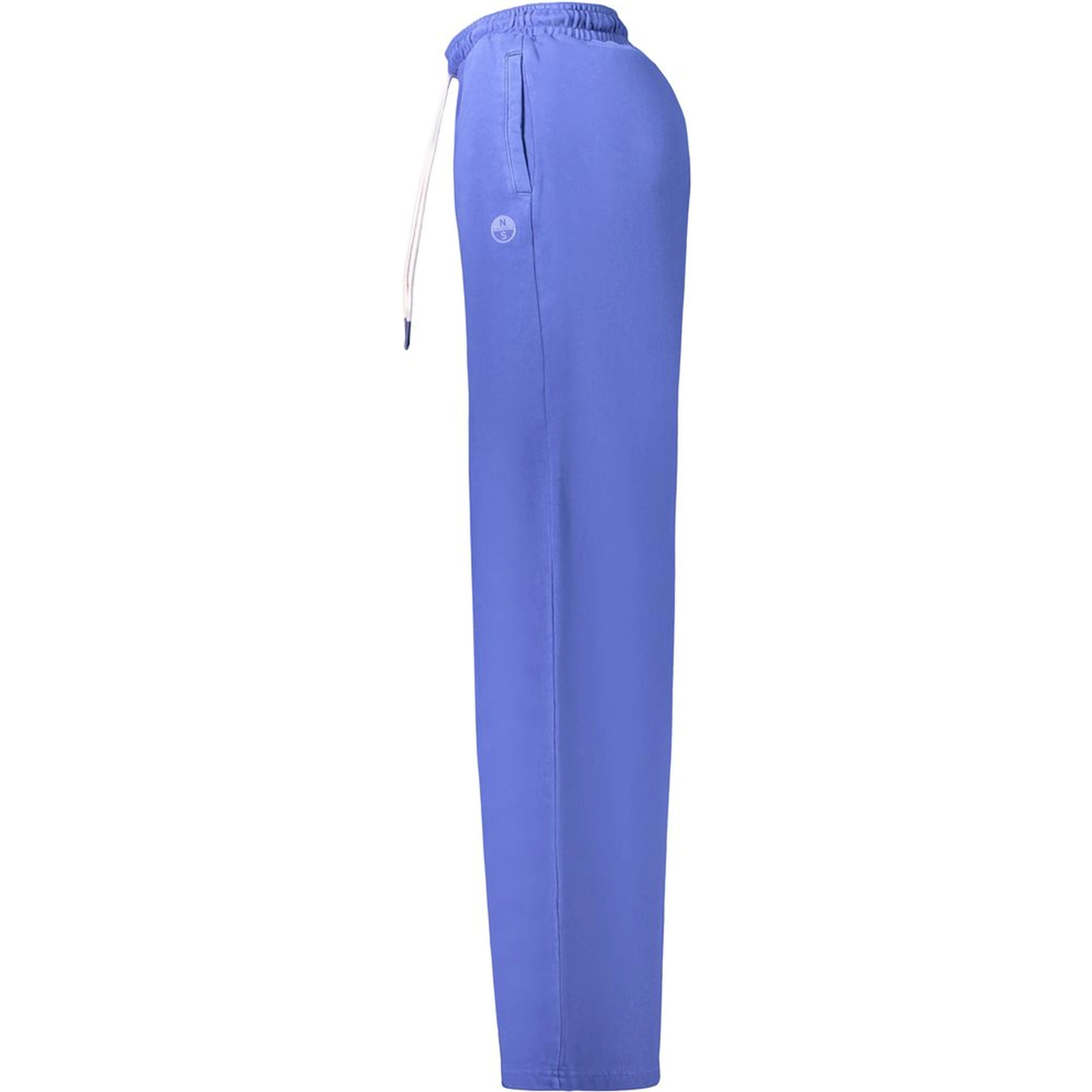 Blue Cotton Women's Pant