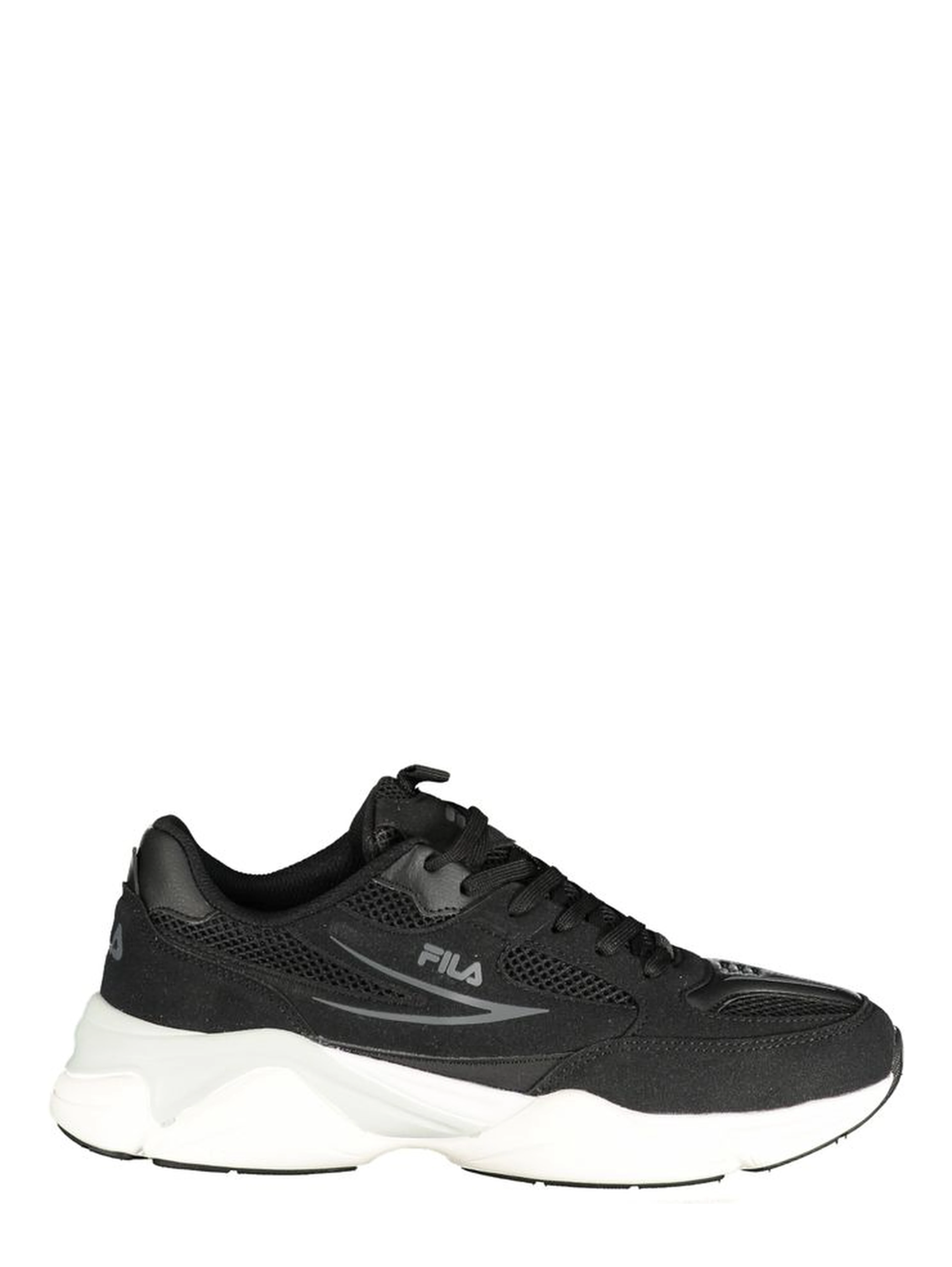 Black Polyurethane Men Sneaker