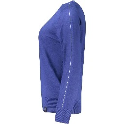 Blue Viscose Women's Sweater