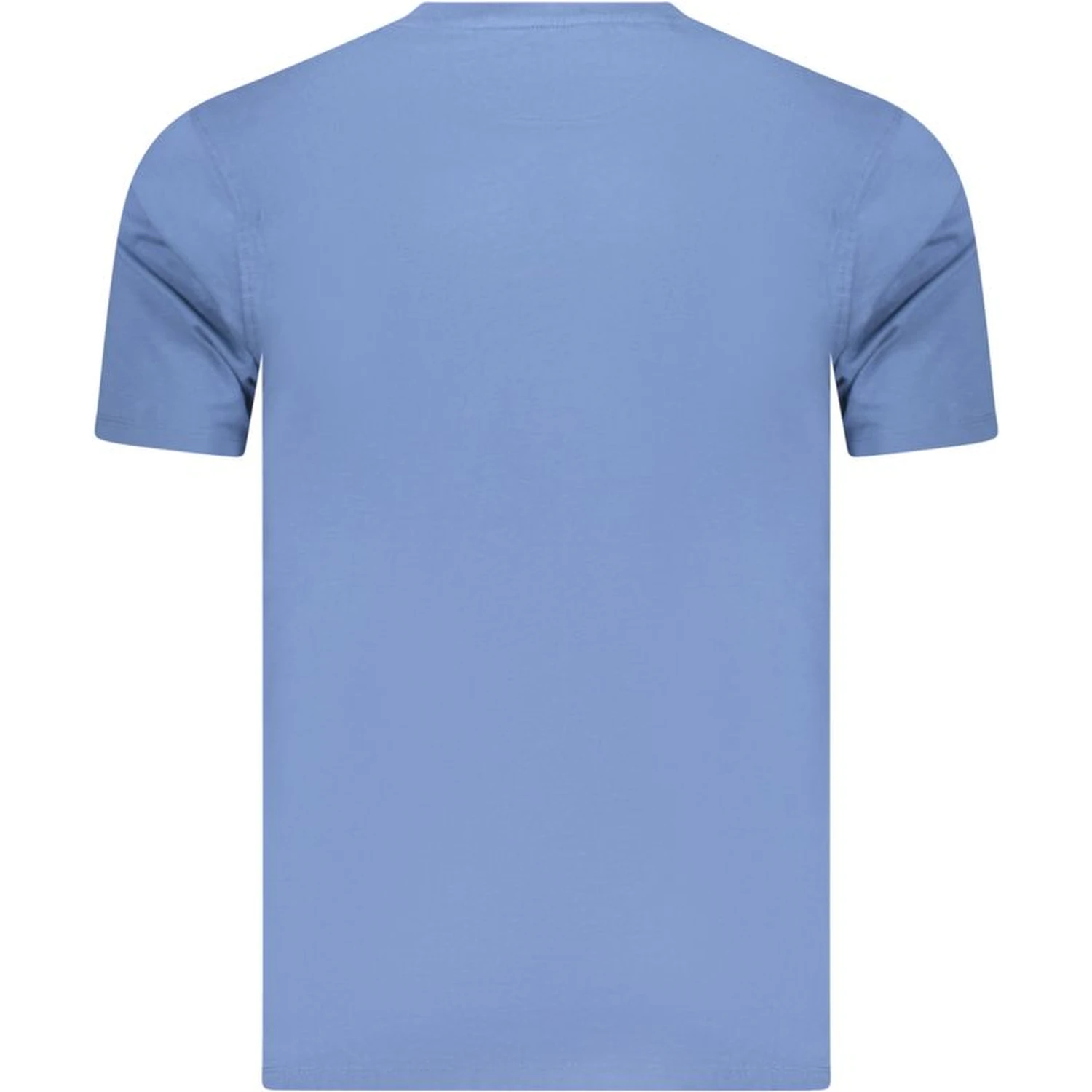 Blue Cotton Men's T-Shirt