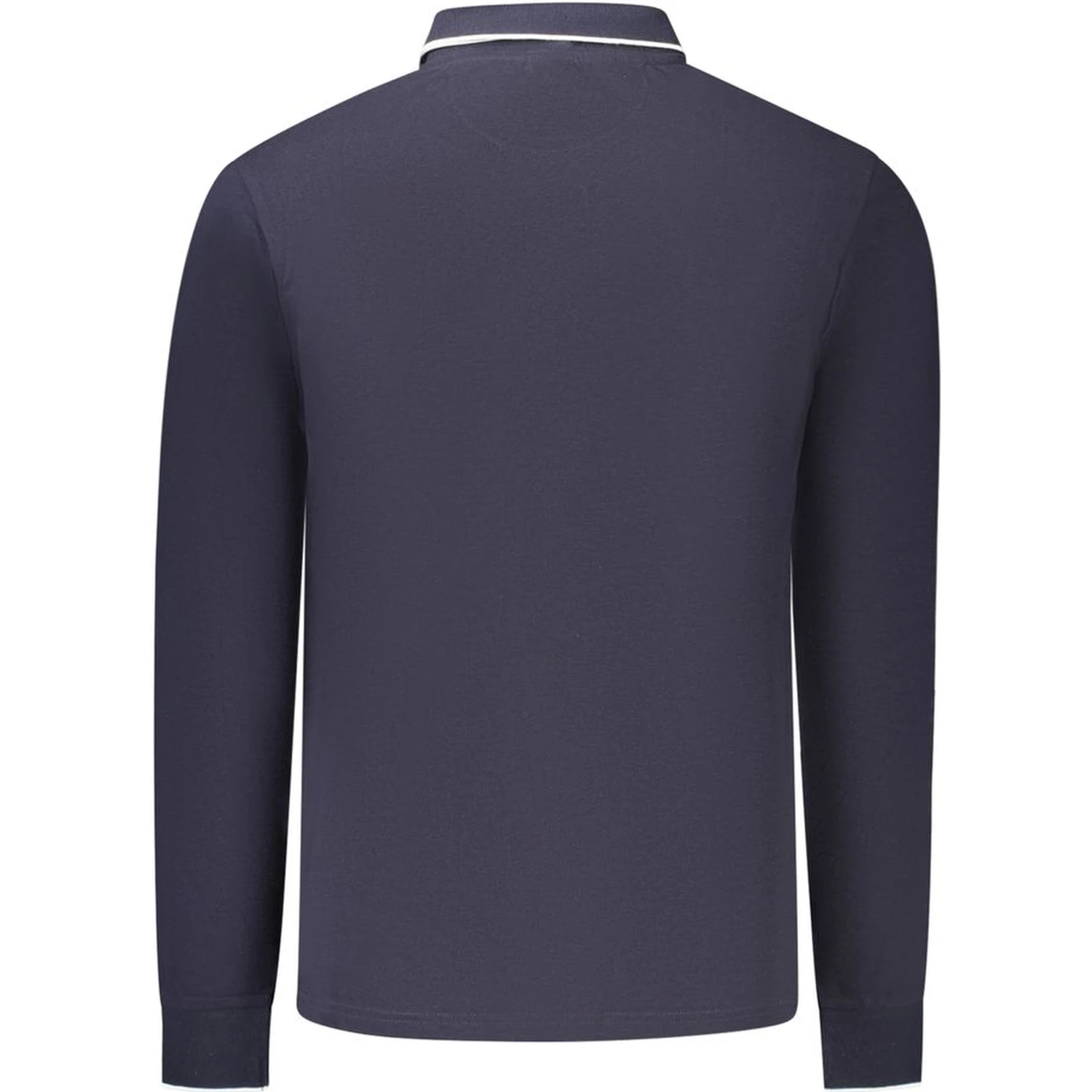Blue Cotton Men's Polo