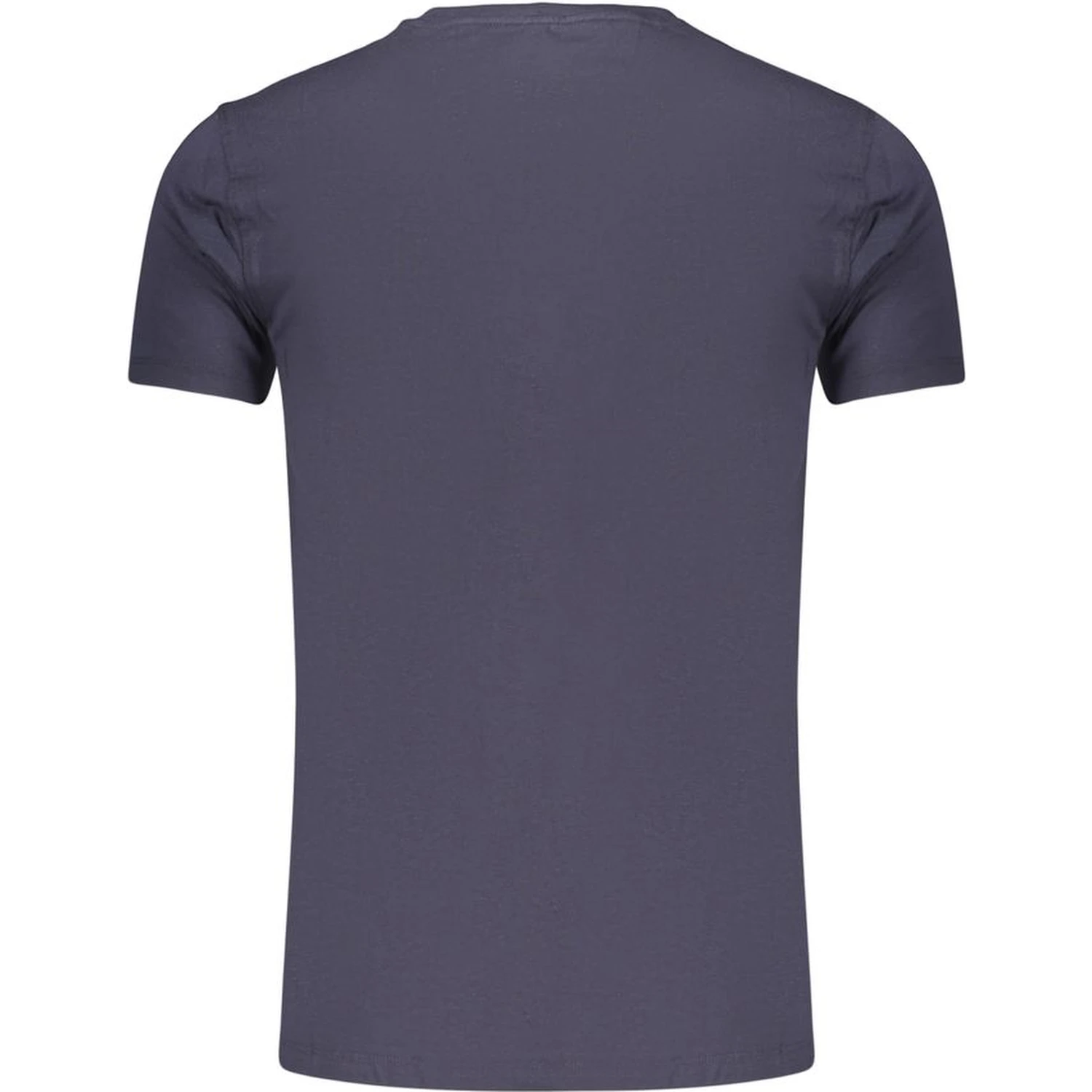 Blue Cotton Men's T-Shirt