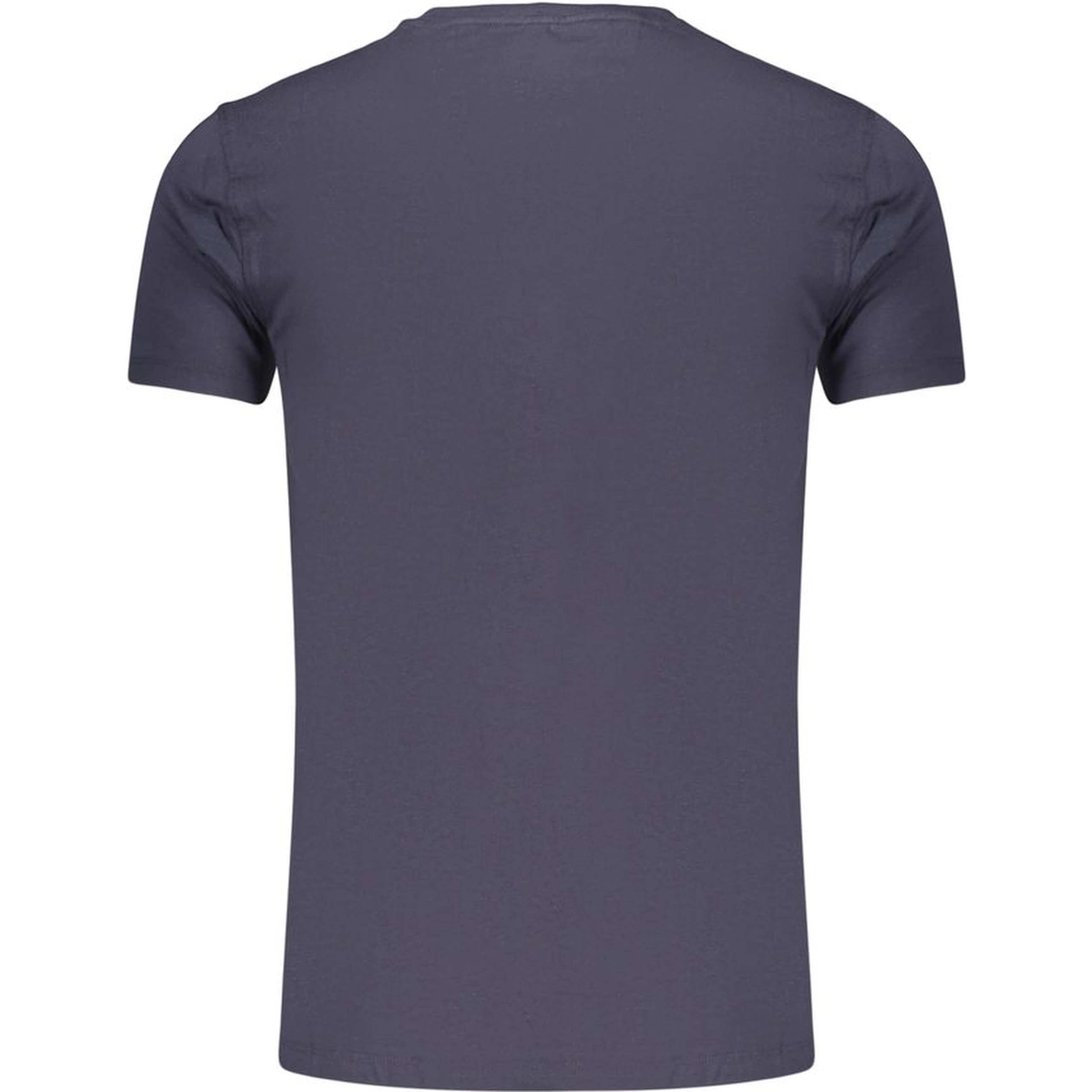 Blue Cotton Men's T-Shirt