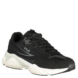 Black Polyurethane Men Sneaker