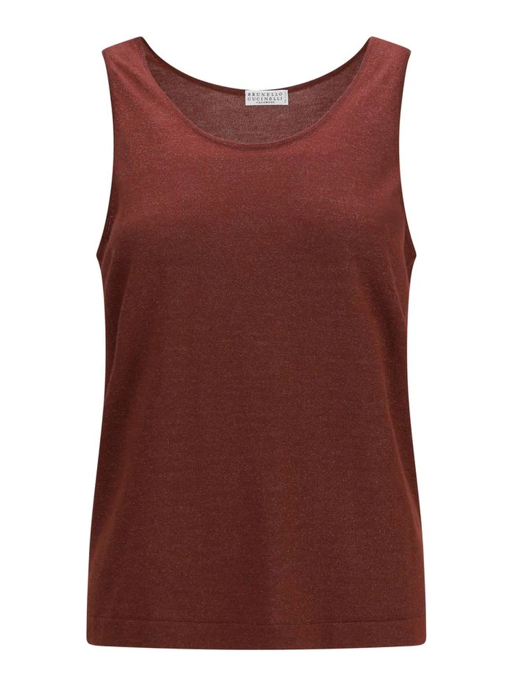 Multicolor Cashmere Tank Tops