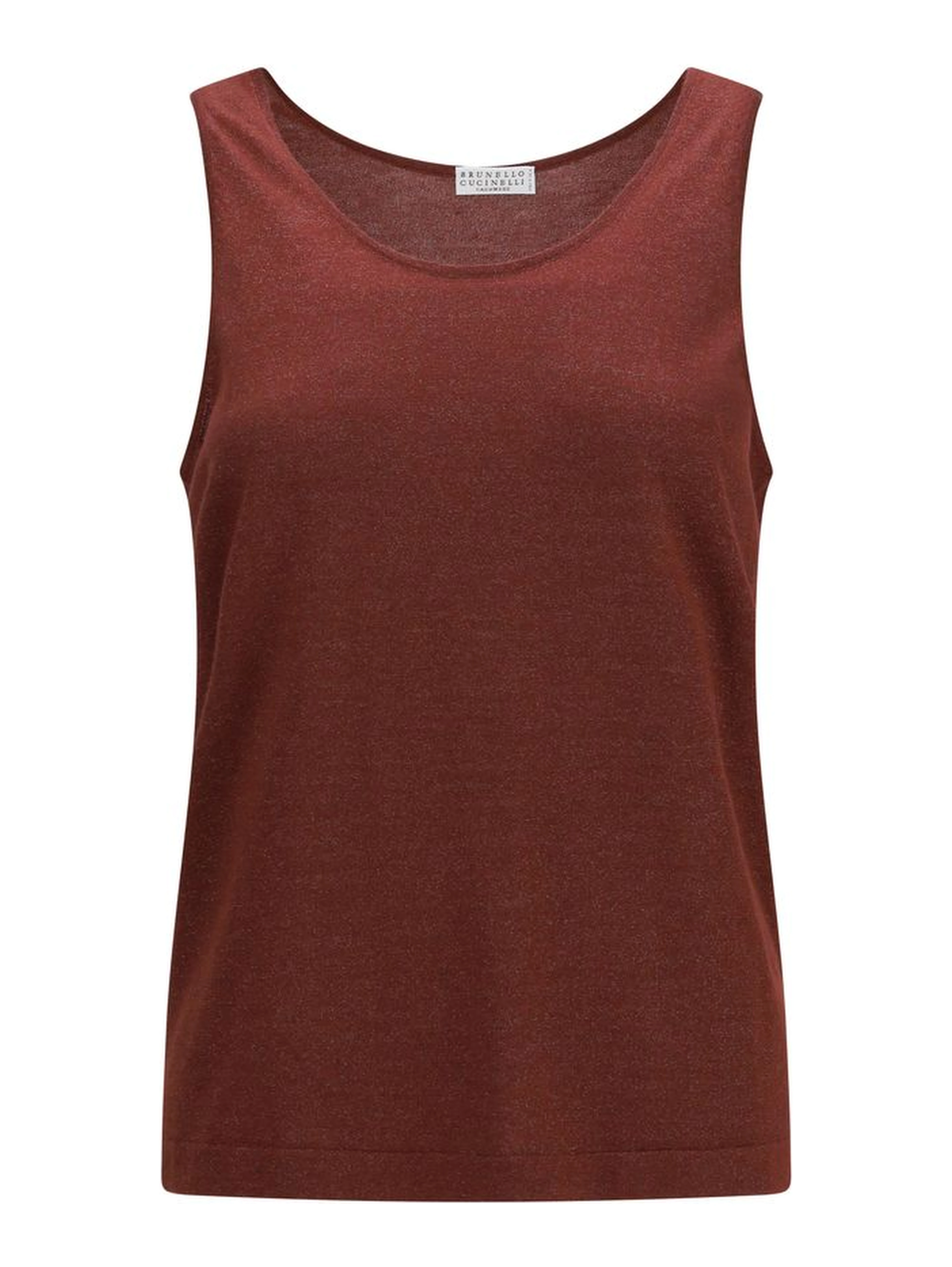 Multicolor Cashmere Tank Tops