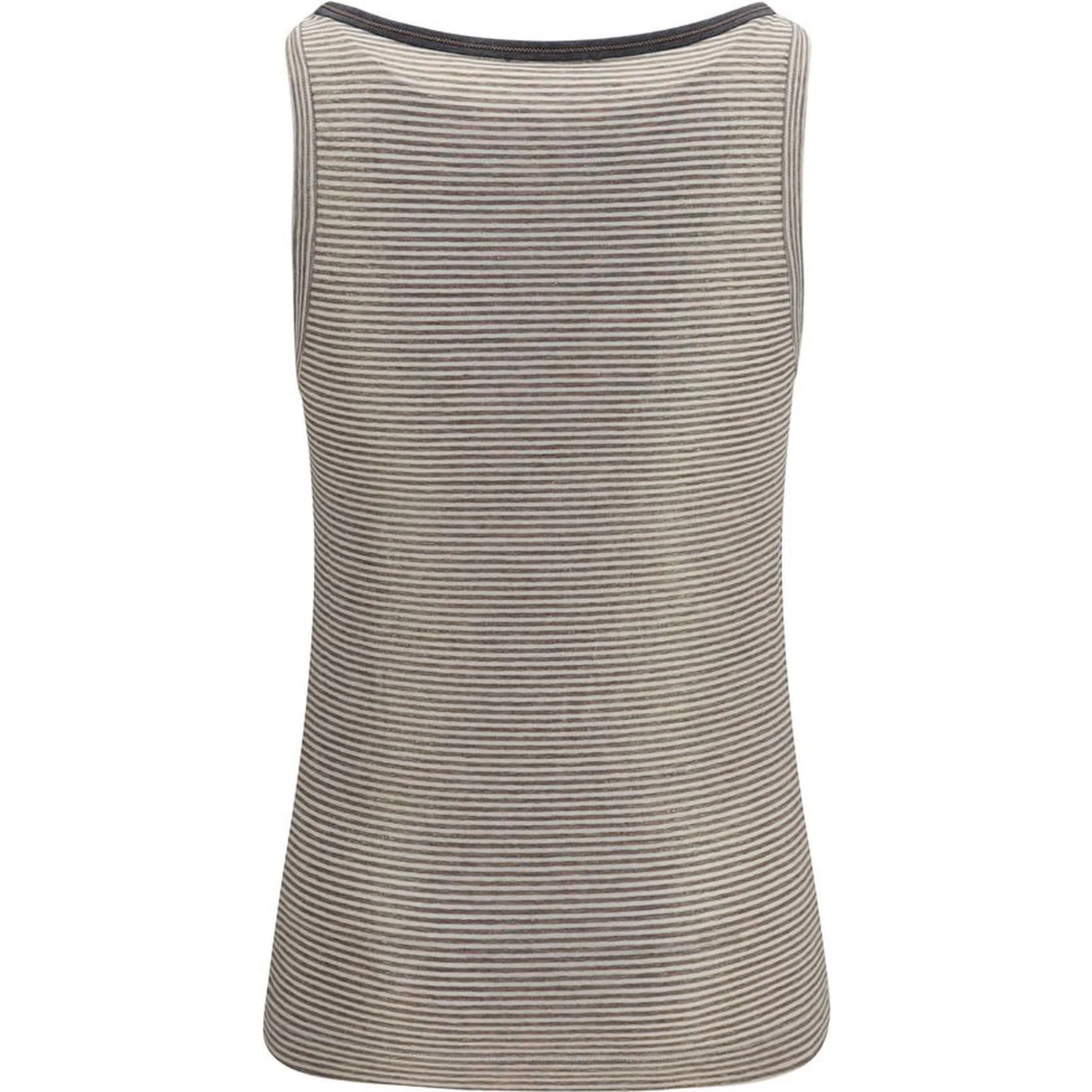 Beige Linen Tank Tops