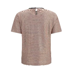Orange Linen T-Shirt