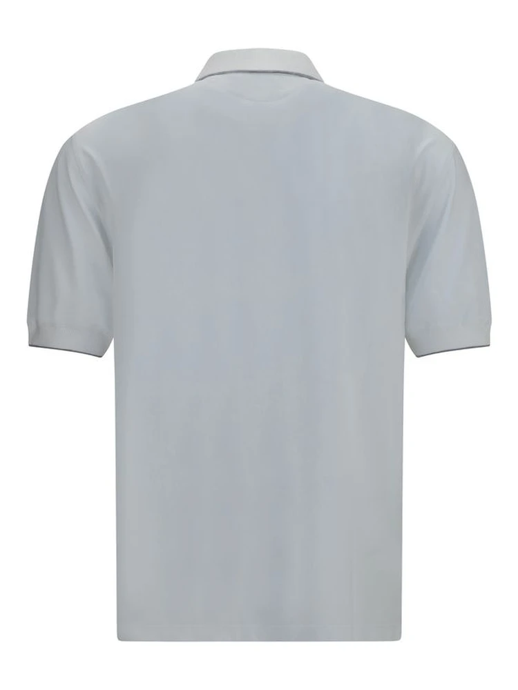 White Polyamide Polo Shirt alternative
