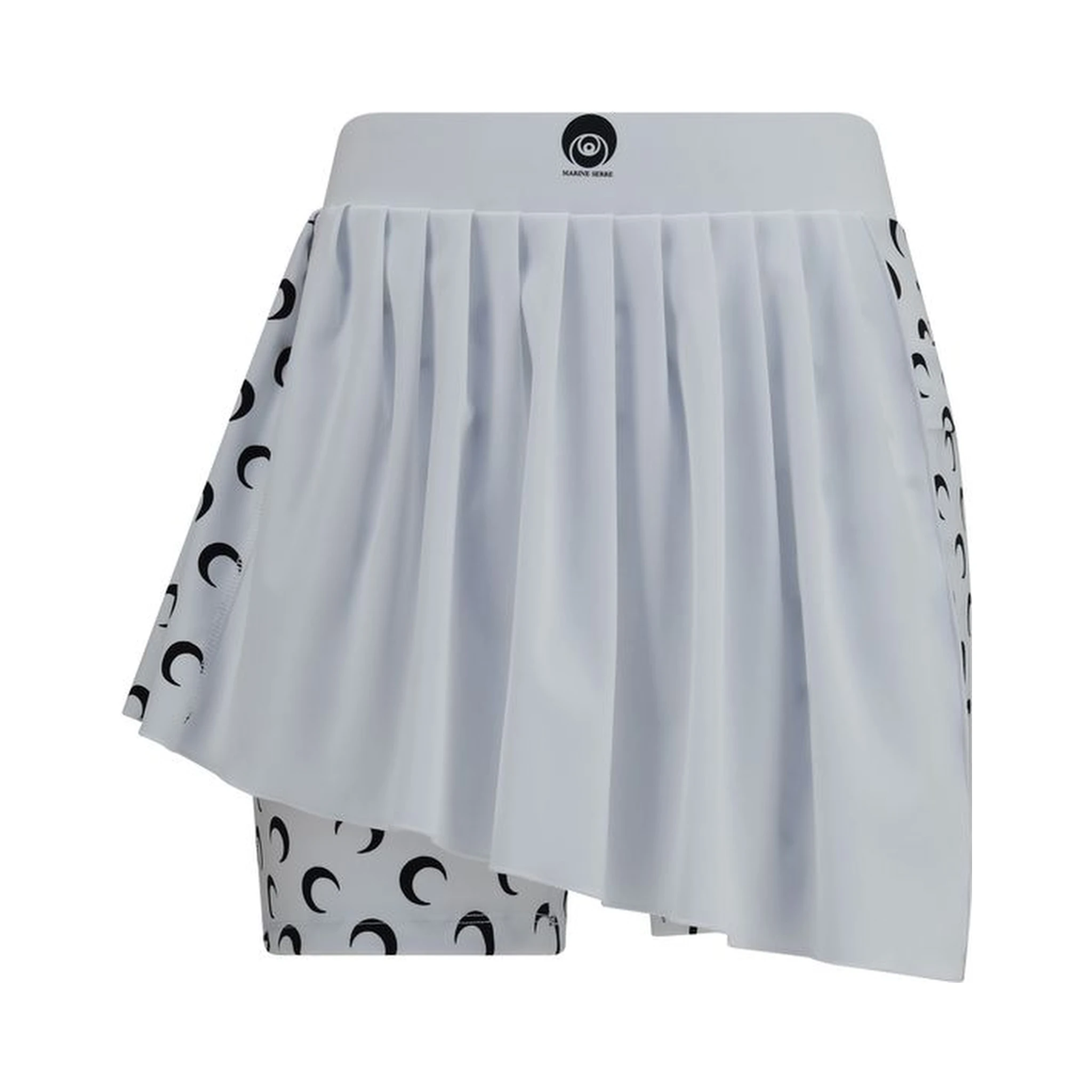 White Polyamide Short And Mini Shorts