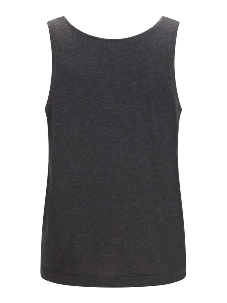 Gray Cashmere Sleeveles T-Shirt alternative