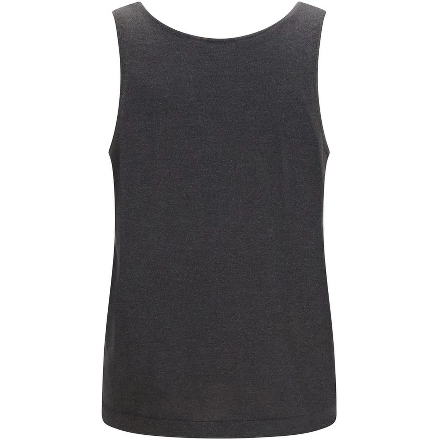 Gray Cashmere Sleeveles T-Shirt