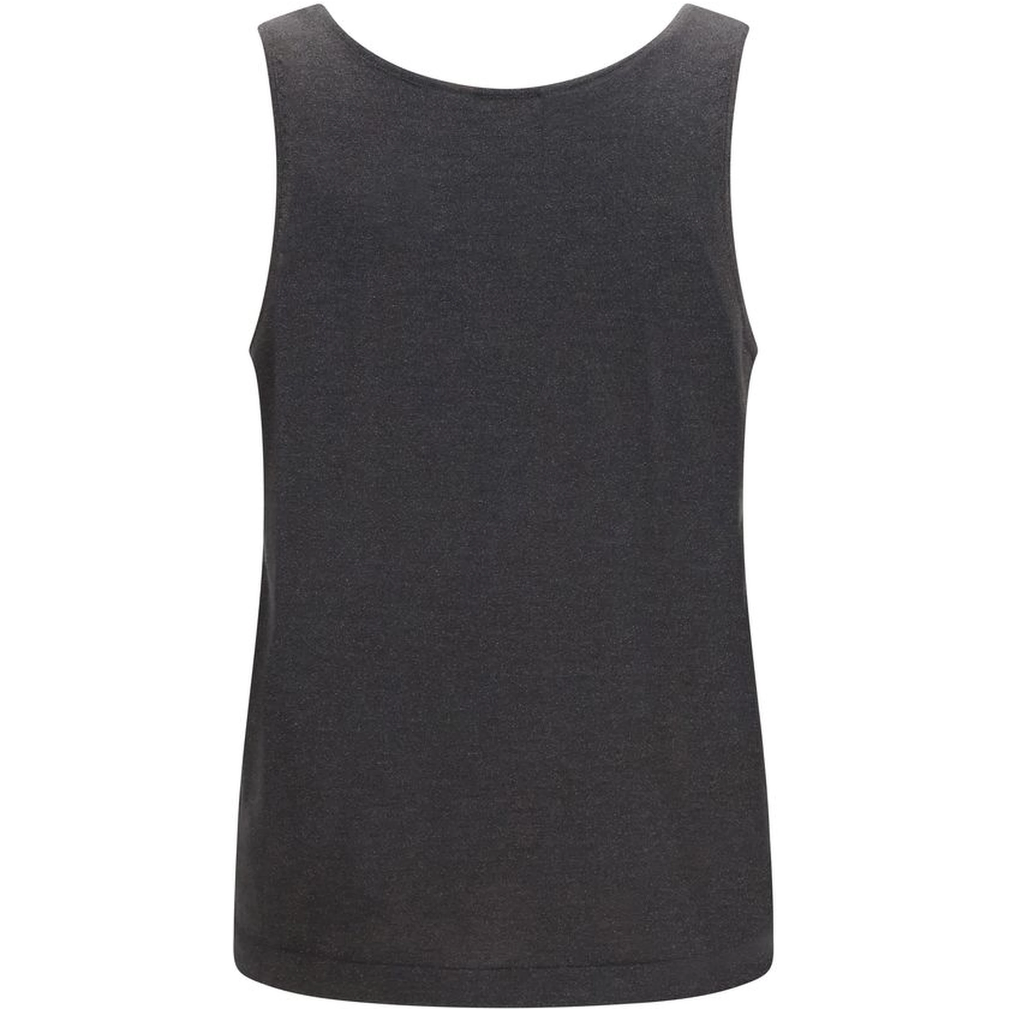 Gray Cashmere Sleeveles T-Shirt